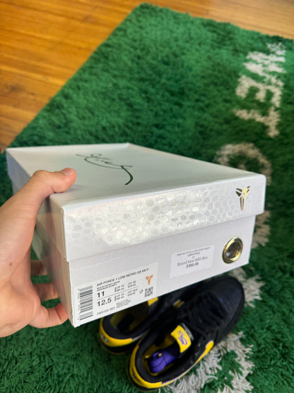 Nike Air Force 1 Low x Kobe “Lakers Away” Numbered