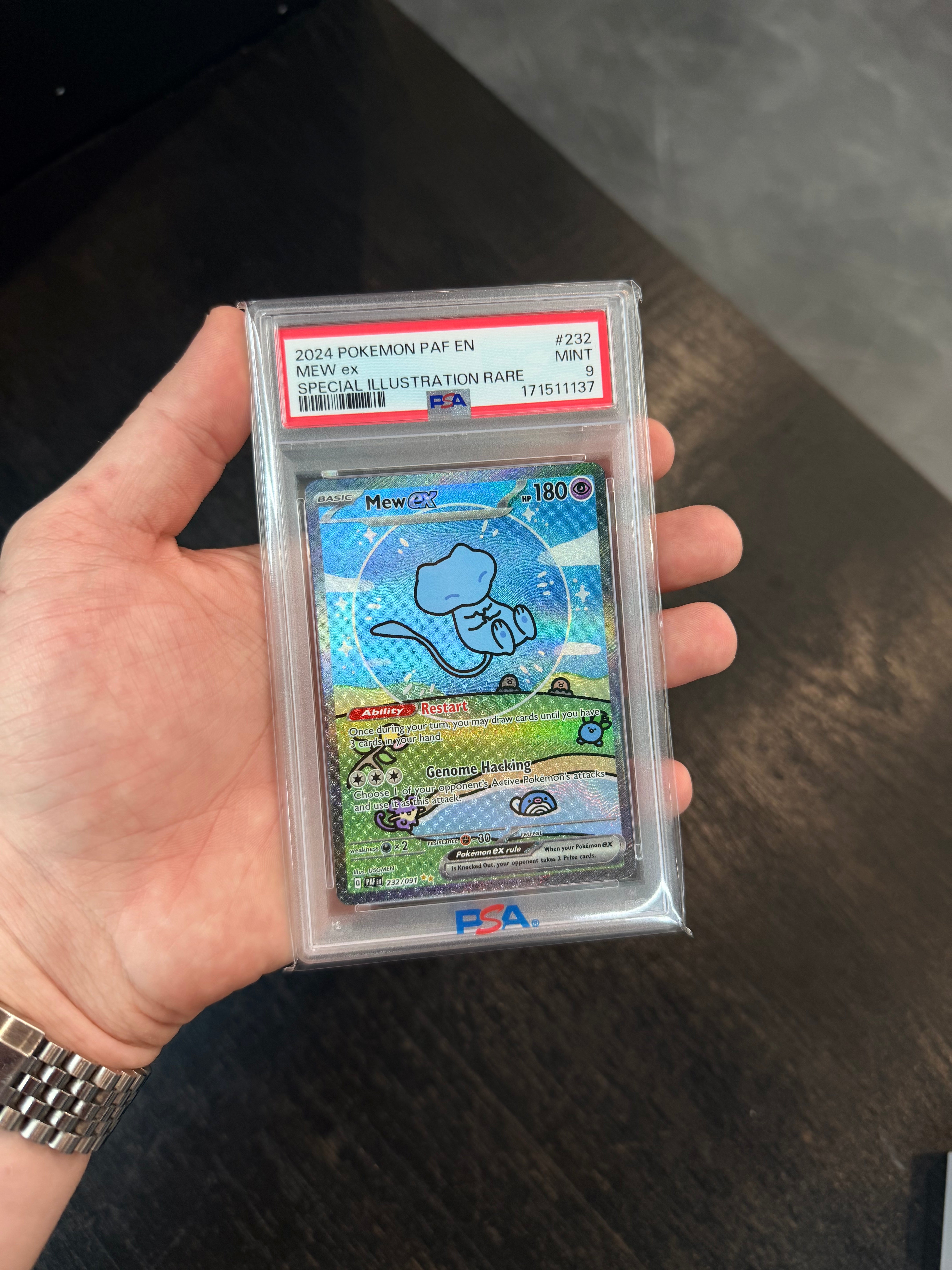 Bubble Mew PSA 9 (232/091)