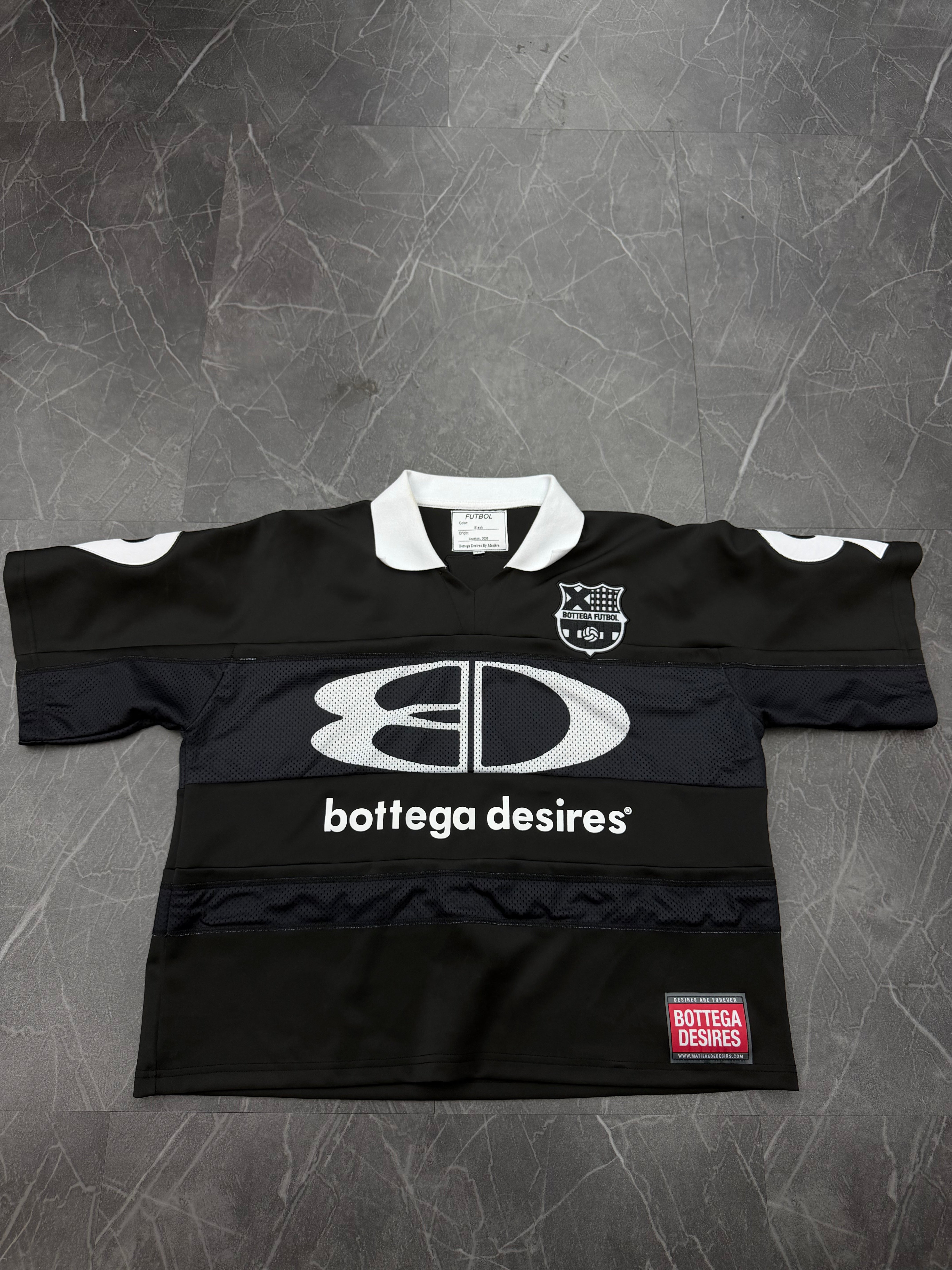 Bottega Desires Futbol Jersey “Black”