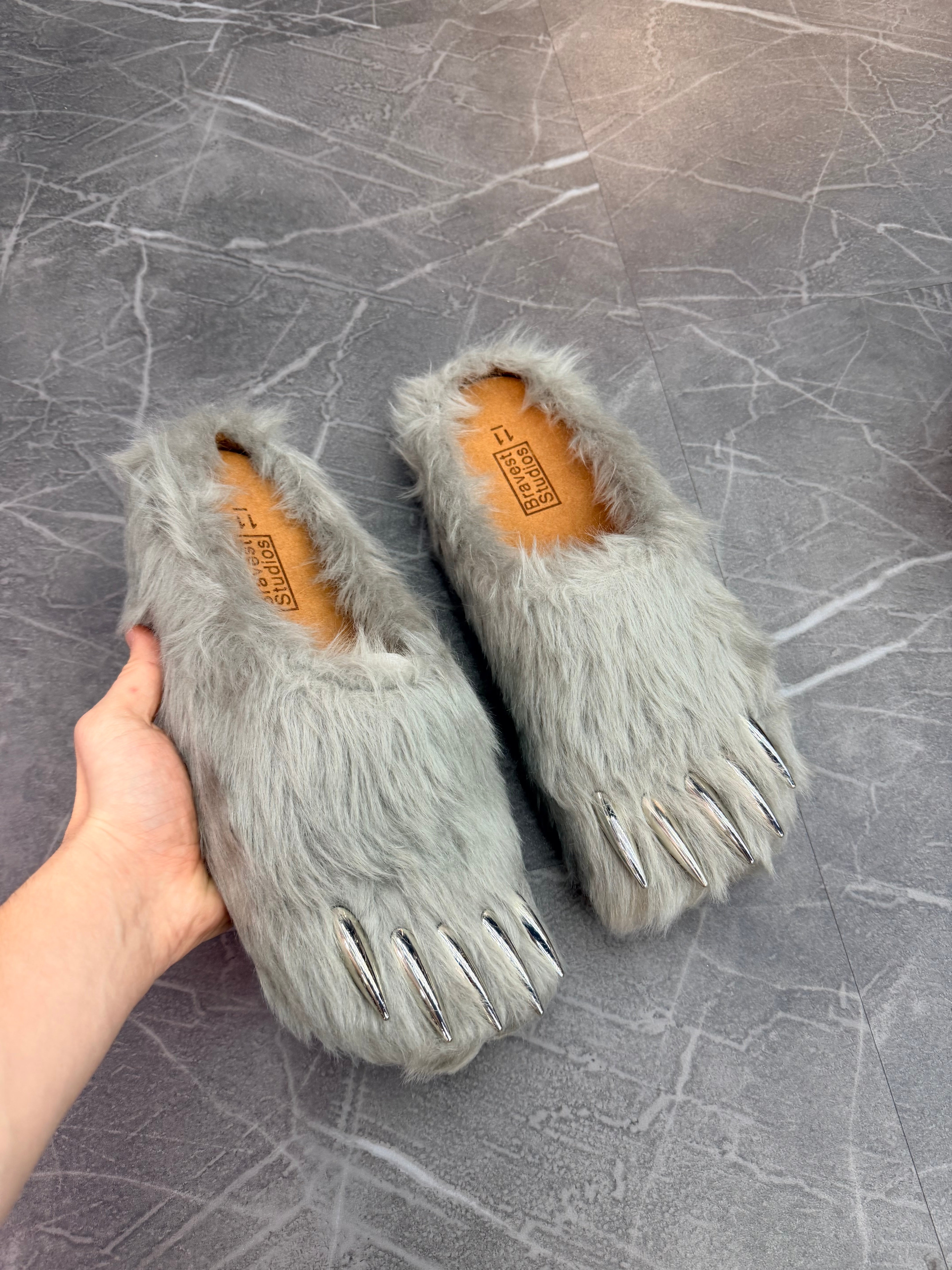 Bravest Studios Bear Claw Mule “Grey”