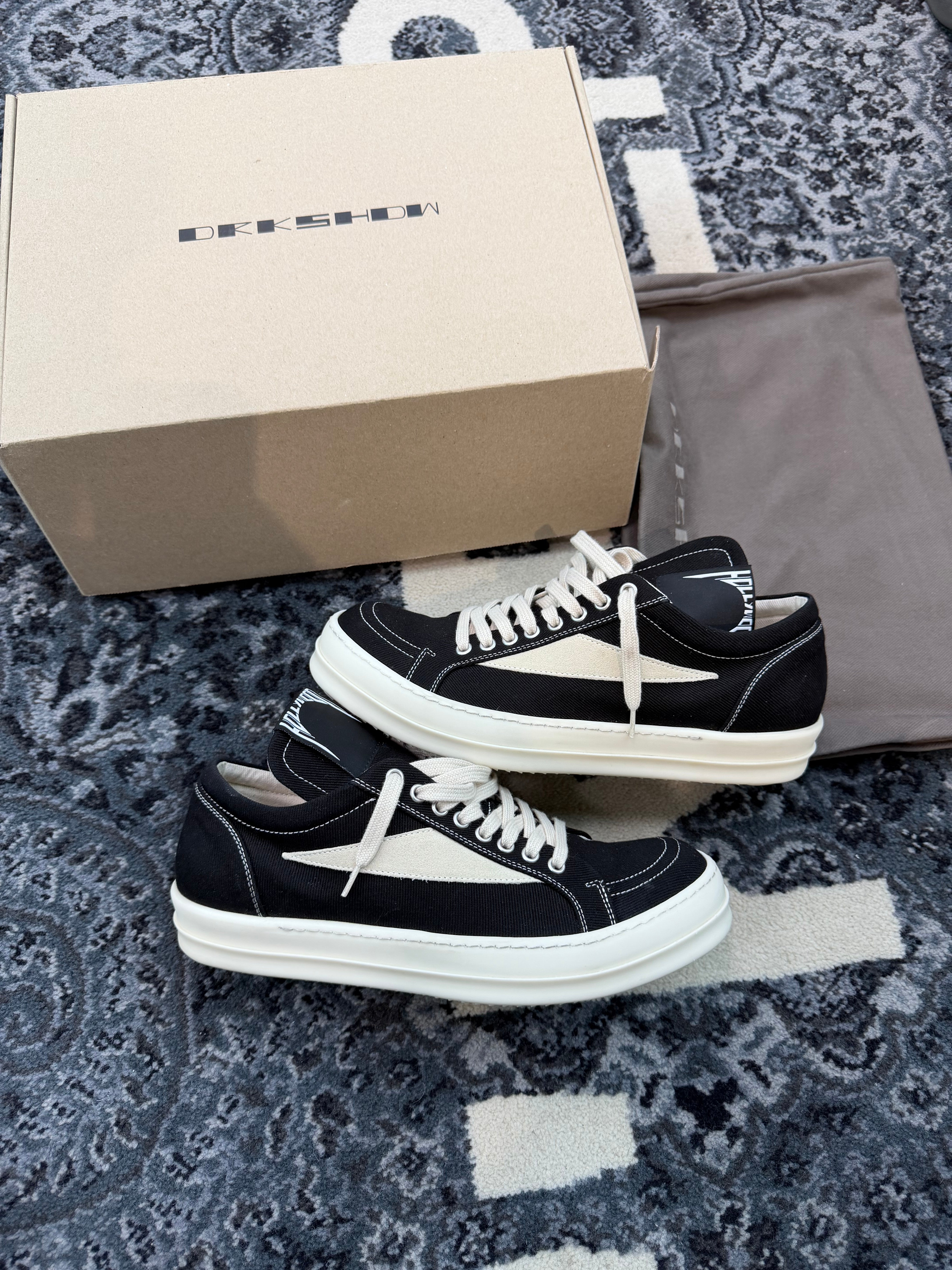 Rick Owen’s DRKSHDW low “Black Milk”