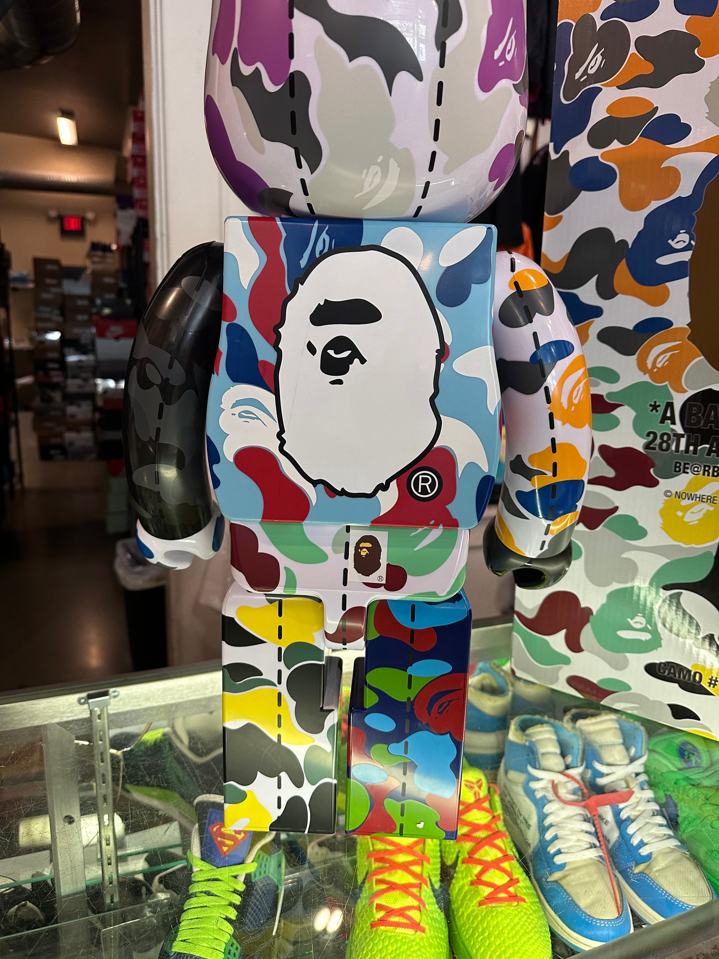 Bearbrick 1000% x BAPE 28th Anniversary #1