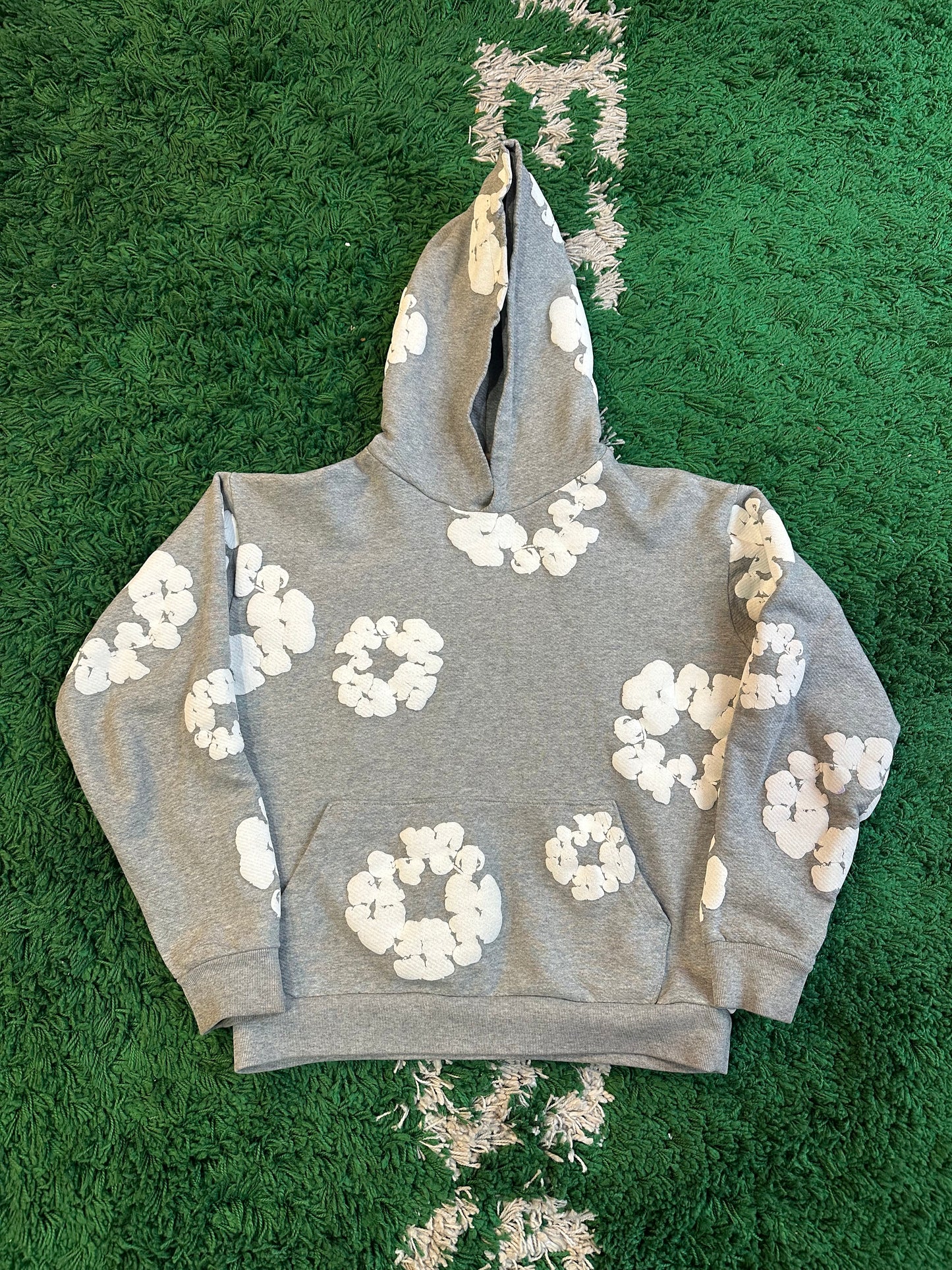 Denim Tears Cotton Wreath Hoodie “Grey”