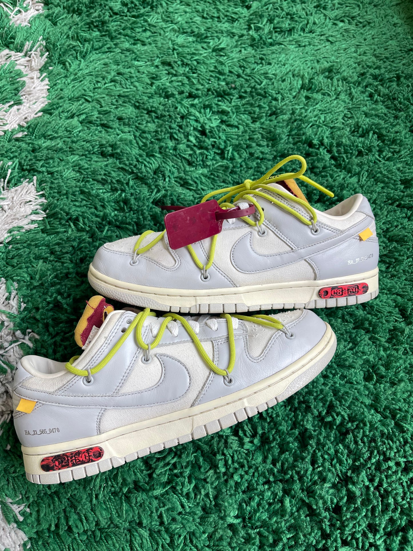 Nike Dunk Low x Off White “Lot 08 of 50”