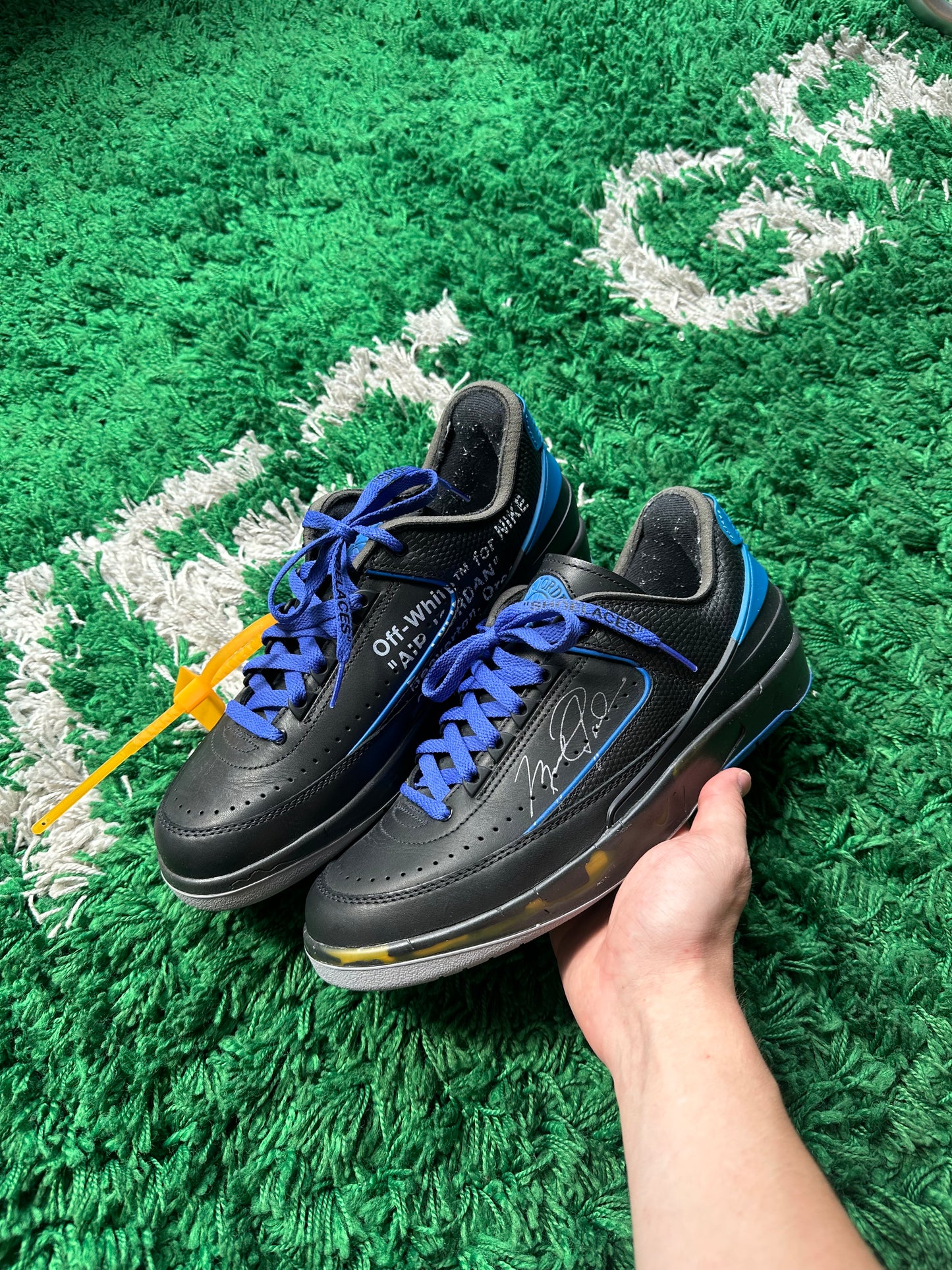 Jordan 2 x Off-White “Black Blue”