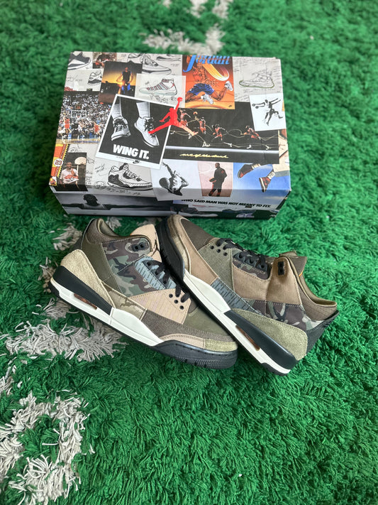 Jordan 3 “Patchwork Camo”