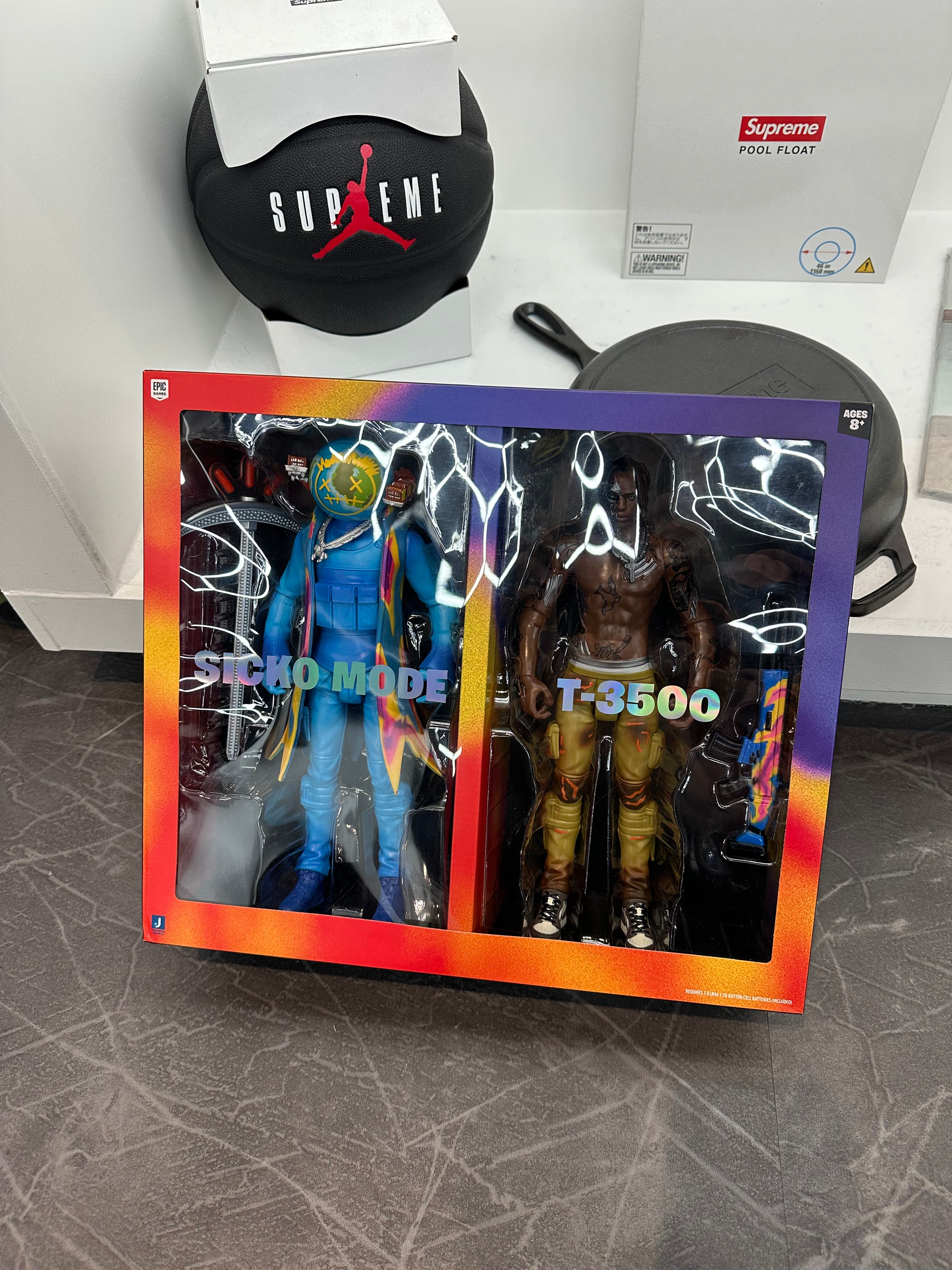 Travis Scott Cactus Jack Fortnite Action Figure Set