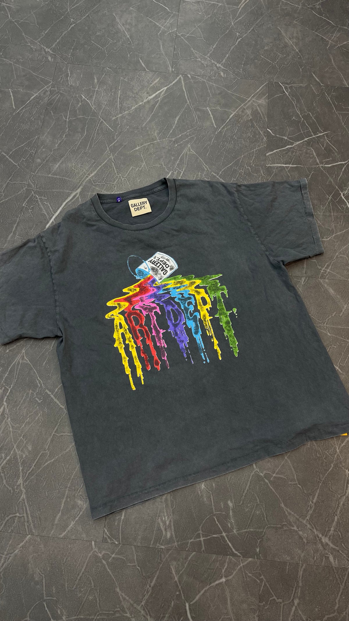 Gallery Dept. Supply Tee Vintage Black (Lightly Worn) (M)