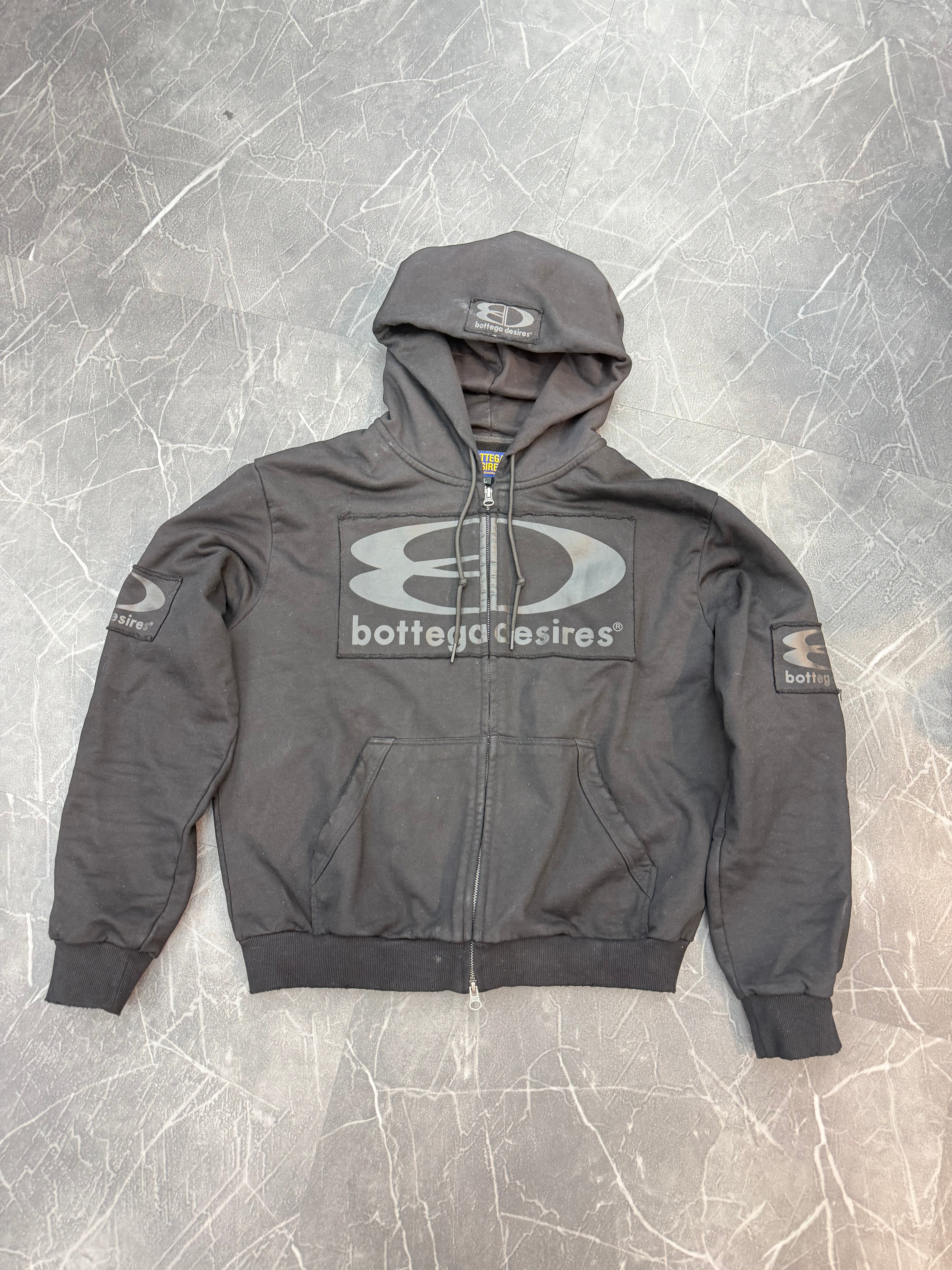 Bottega Desires Zip Up “Black”