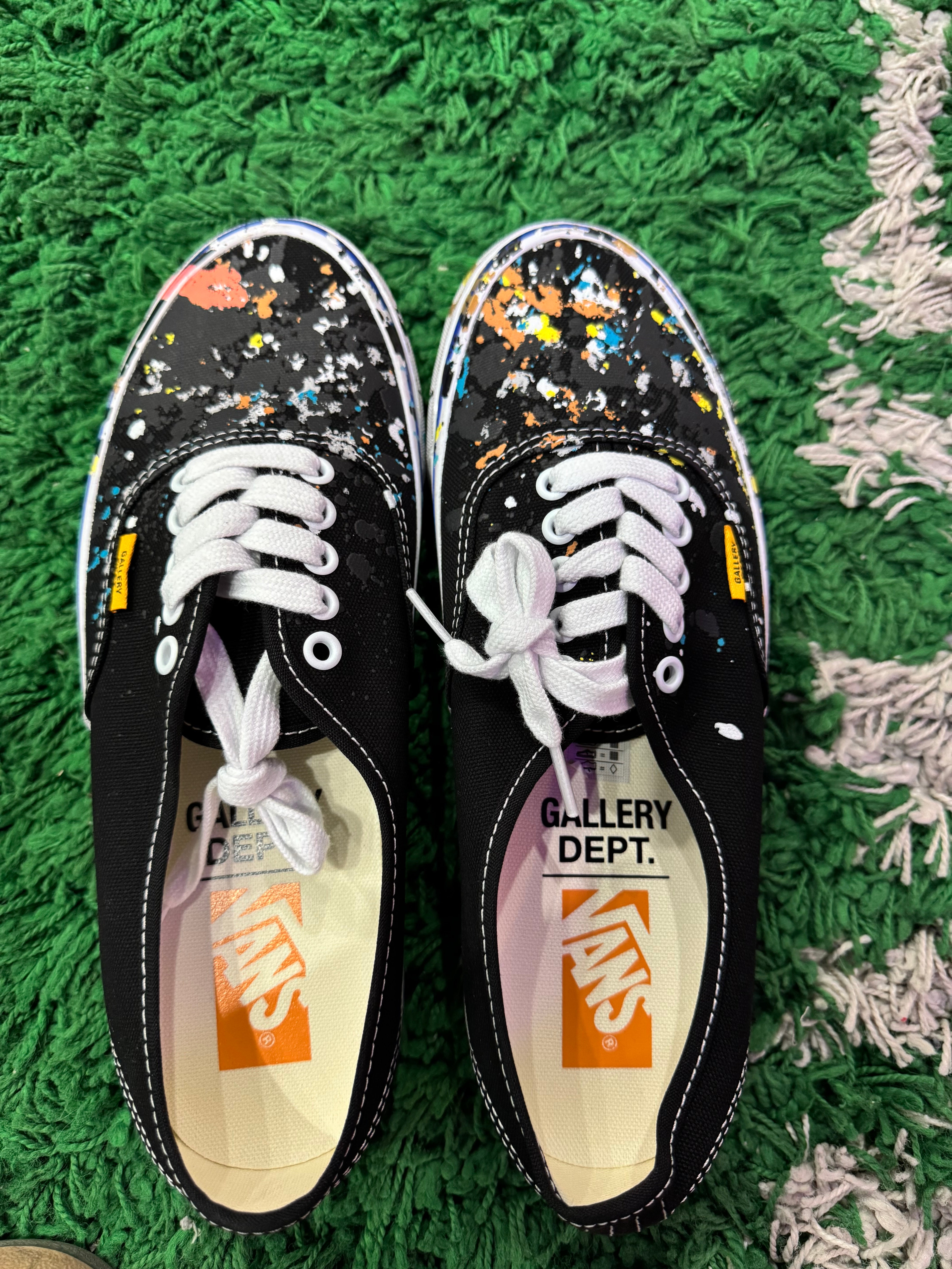 Vans Authentic 44 x Gallery Dept “Art That Kills Black”