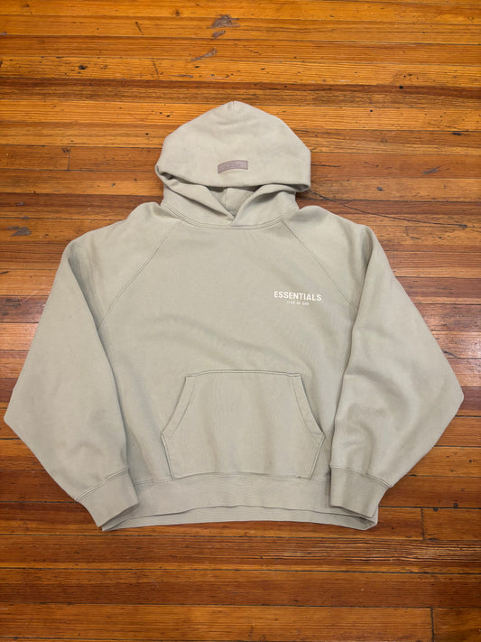 Fear Of God Essentials Hoodie “Light Olive”