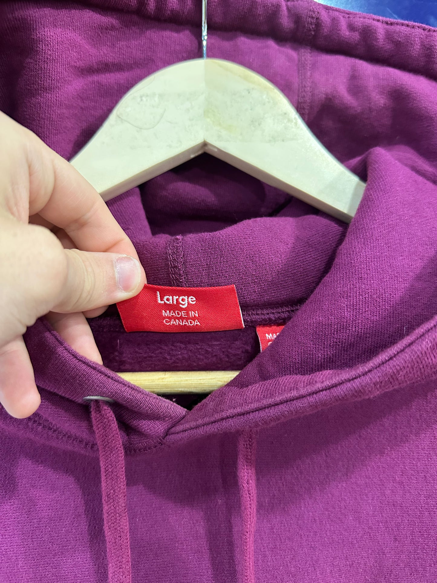 Supreme Hoodie “Paisley Purple F ‘Em All”