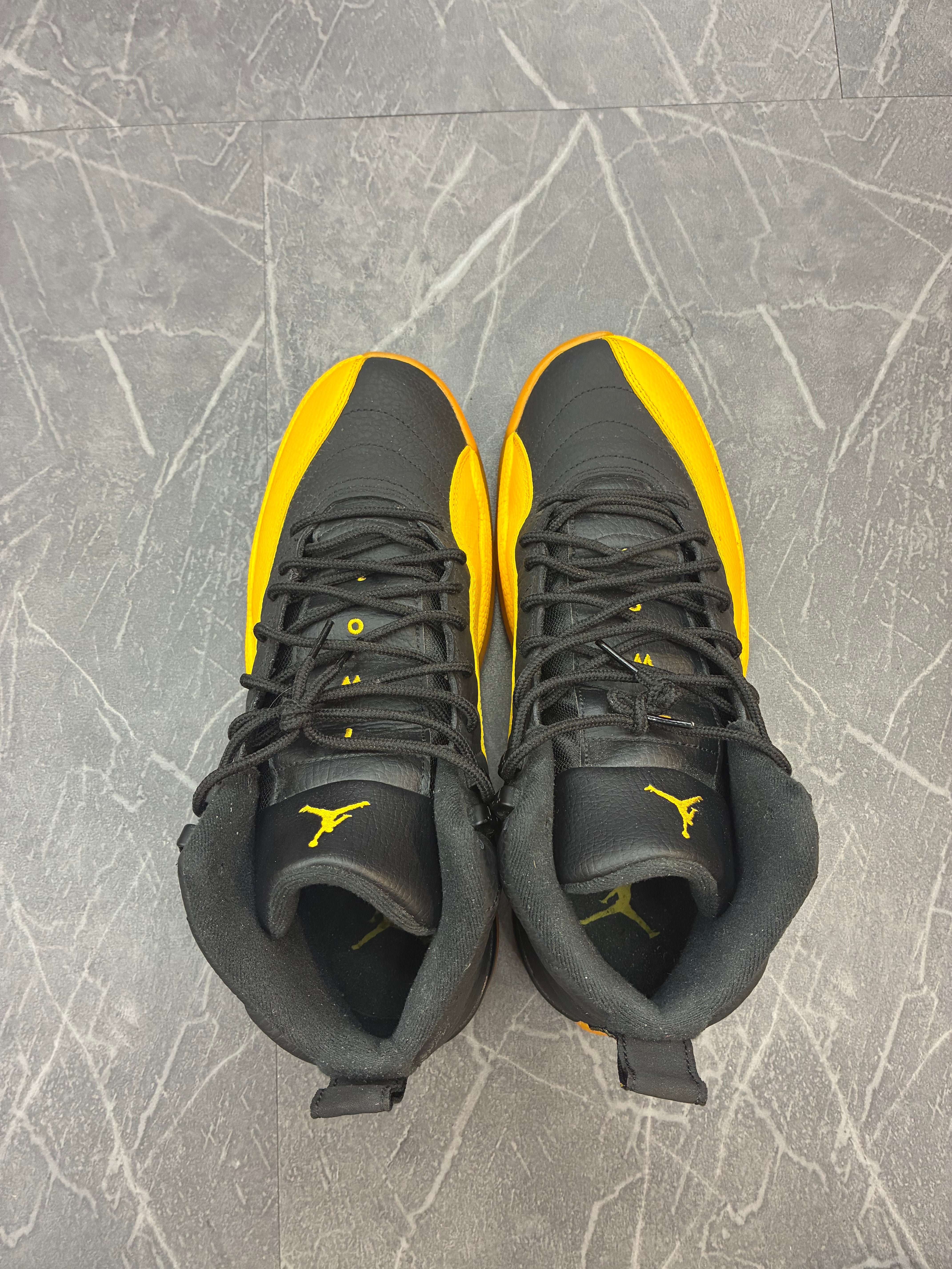 Jordan 12 “Black University Gold”