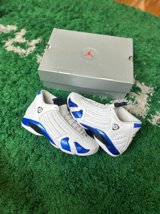 Jordan 14 “White Hyper Royal”