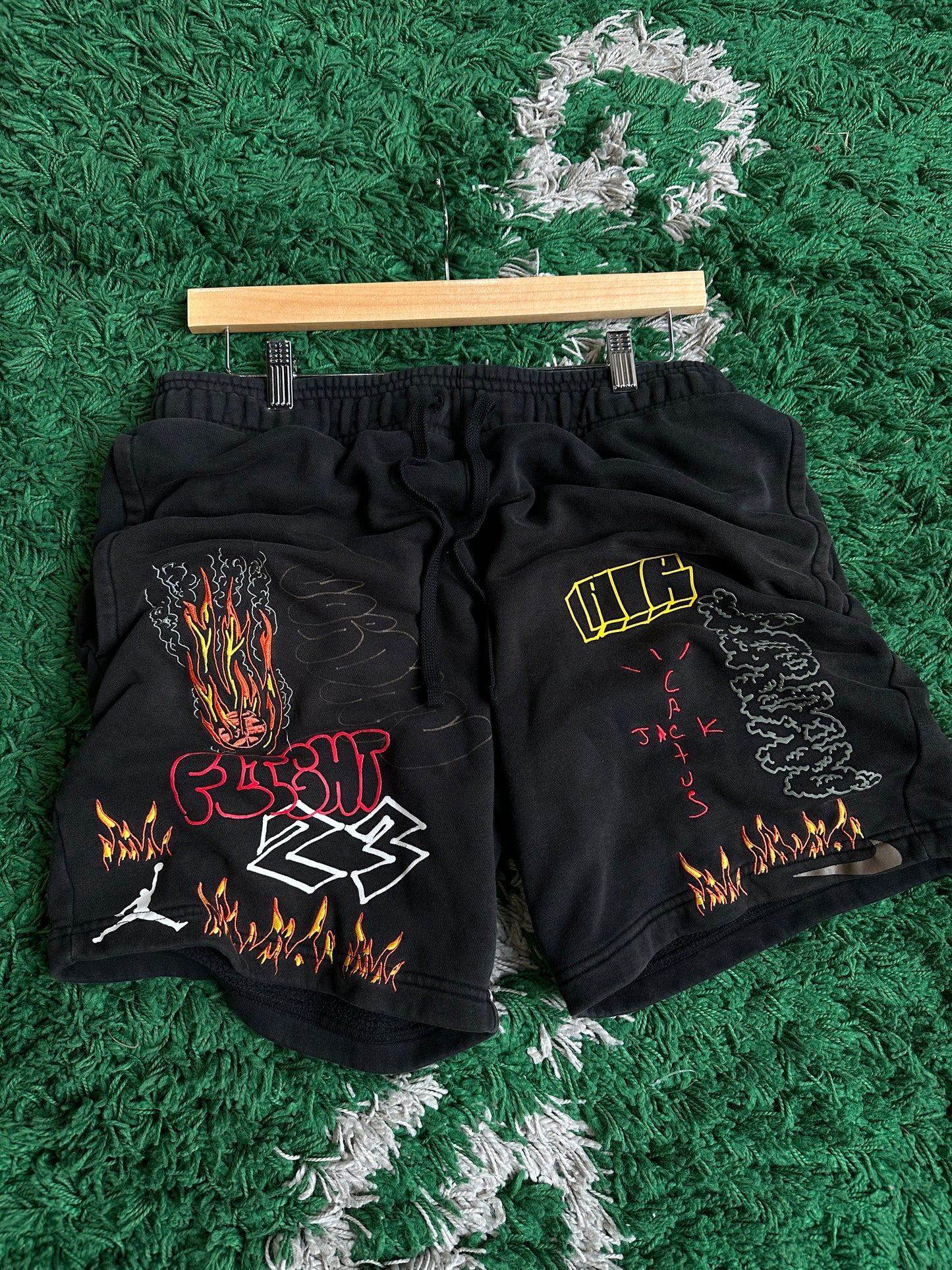 Travis Scott MJ Fleece Shorts