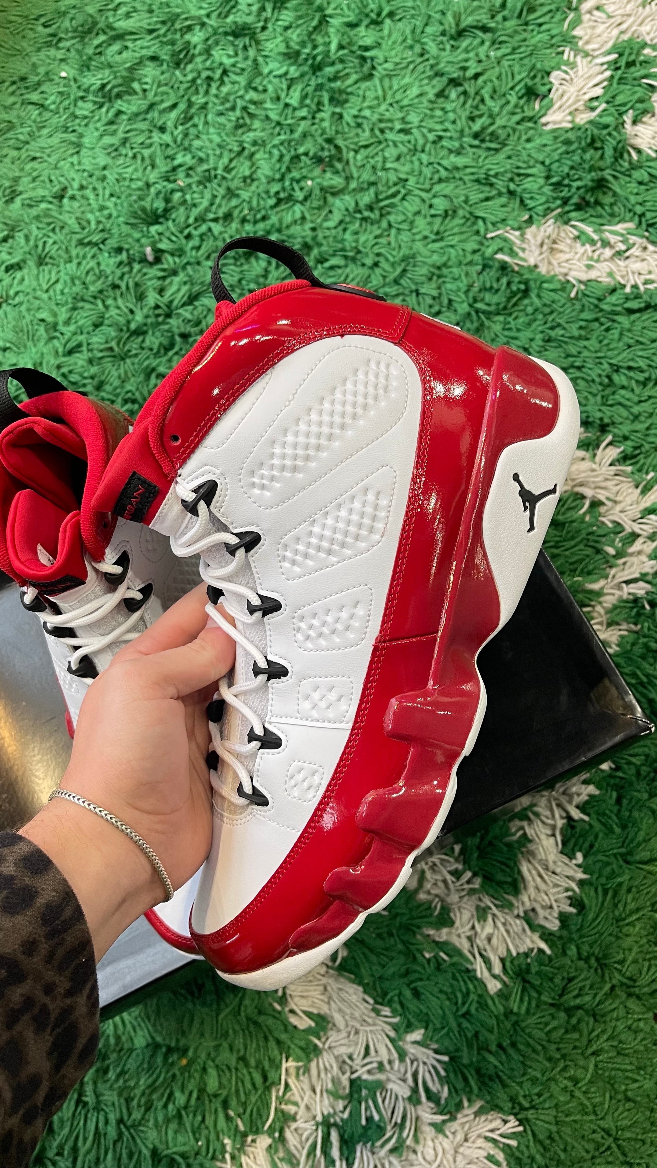 Jordan 9 “White Gym Red”