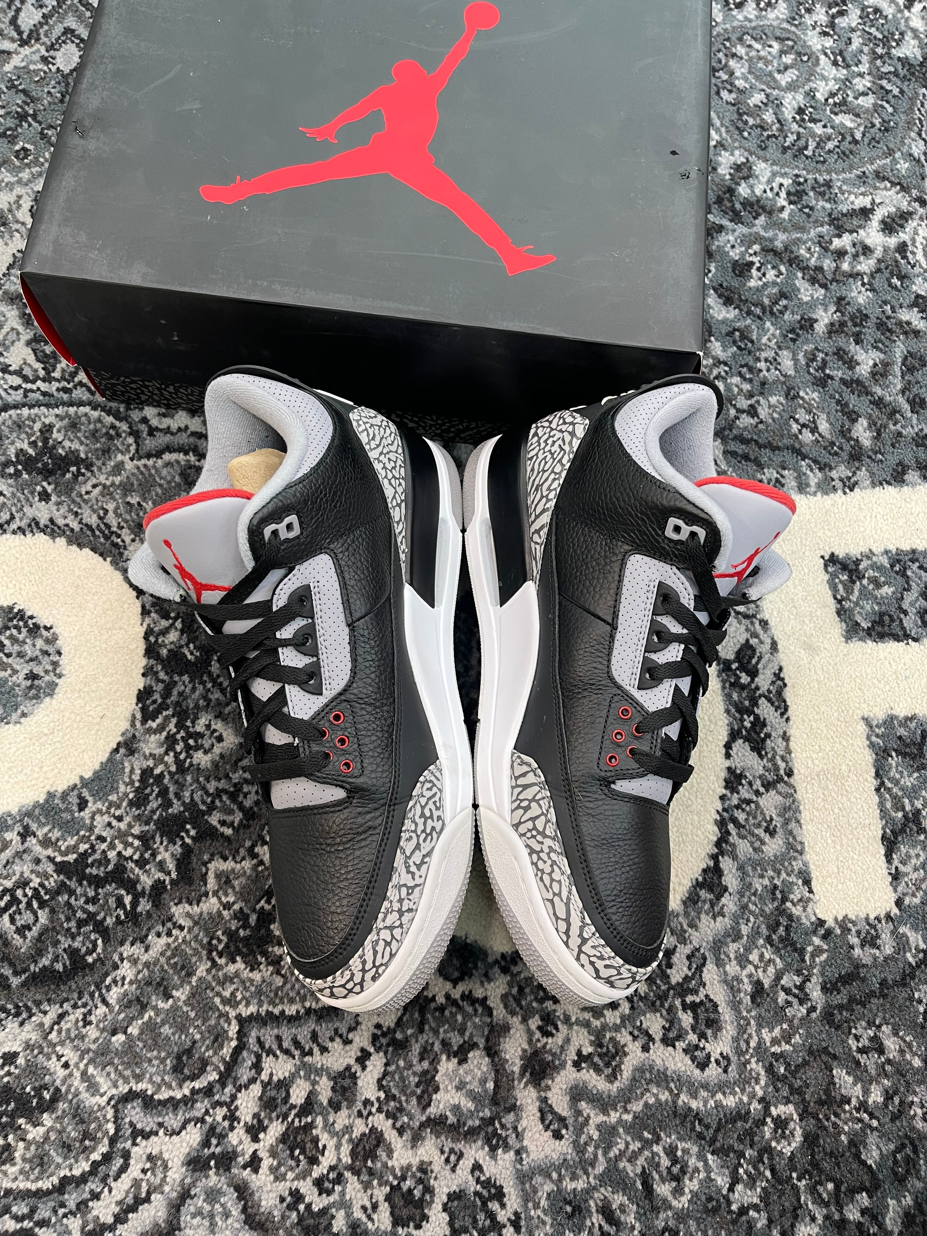 Jordan 3 “Black Cement” (2018)