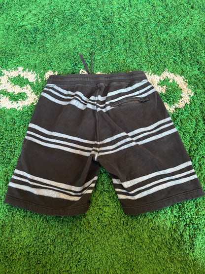 Supreme x Stone Island Striped Sweatshort “Black”