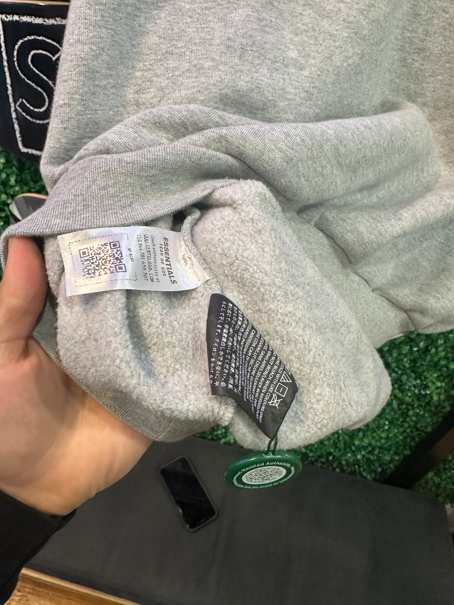 Essentials Hoodie “Light Heather Grey”