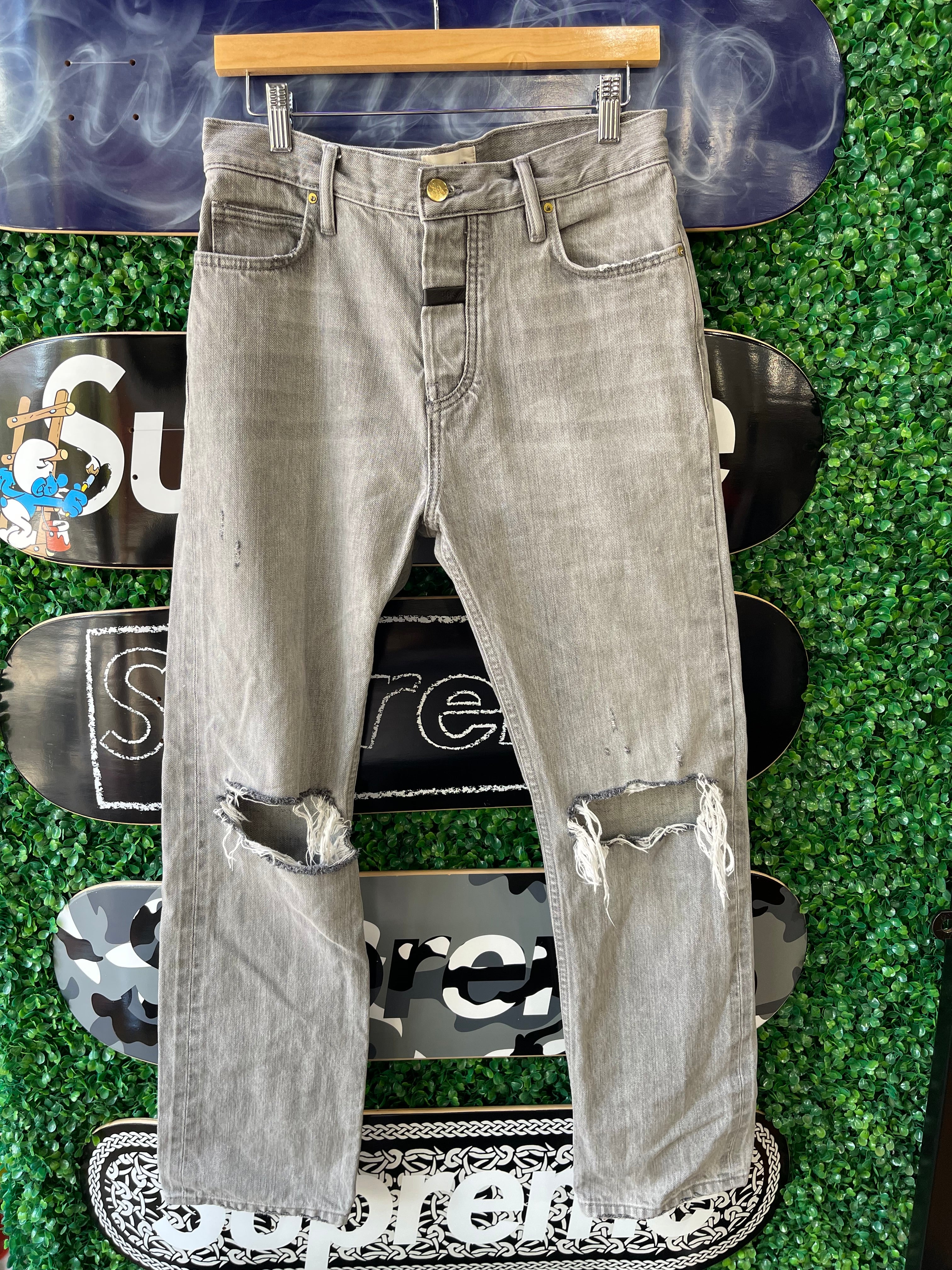 Fear of God Denim Jeans “Grey”(30)