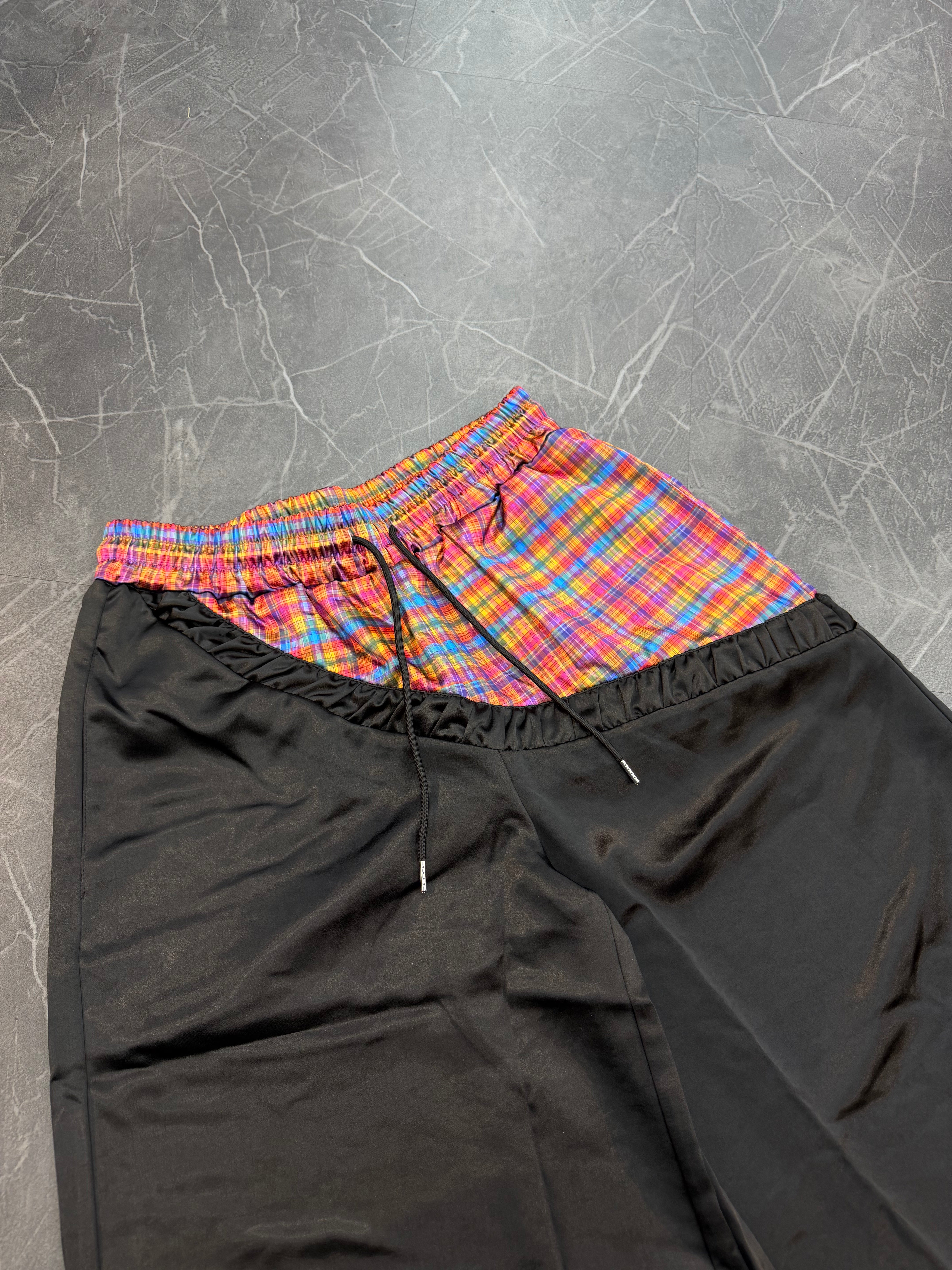 Misfit Mania Slanted Basketball Shorts “Black”