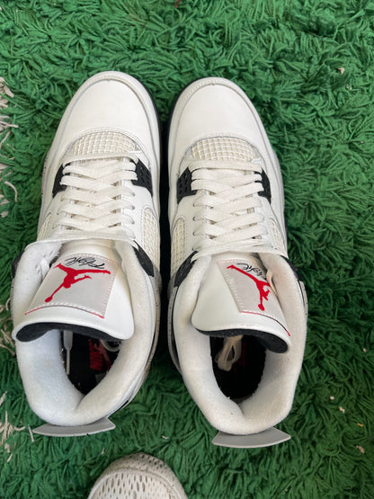 Jordan 4 “White Cement” (2025)