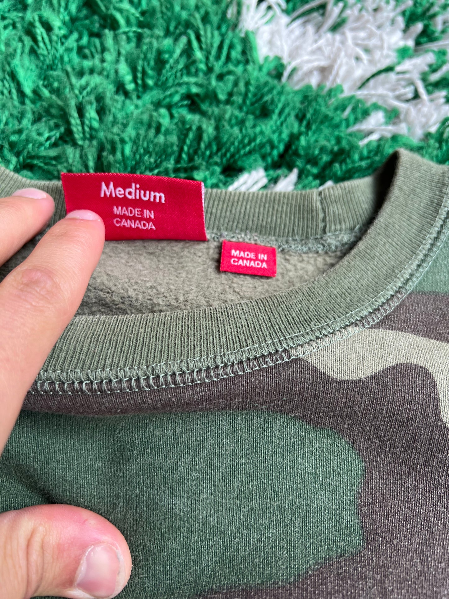 Supreme Box Logo Sweatshirt FW15 “Camo”