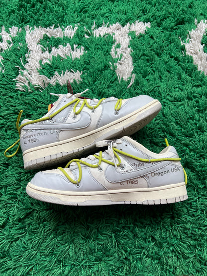 Nike Dunk Low x Off White “Lot 08 of 50”
