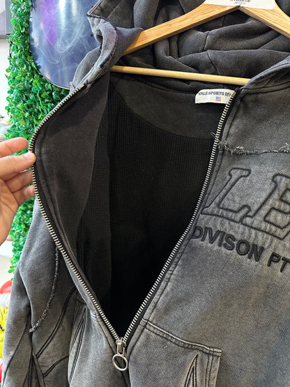 Vale Armor Zip Up Hoodie “Grey”