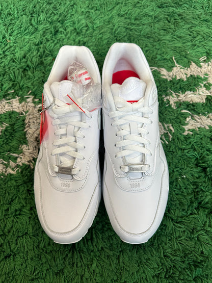 Supreme x Nike Air Max 1 ‘87 Triple White
