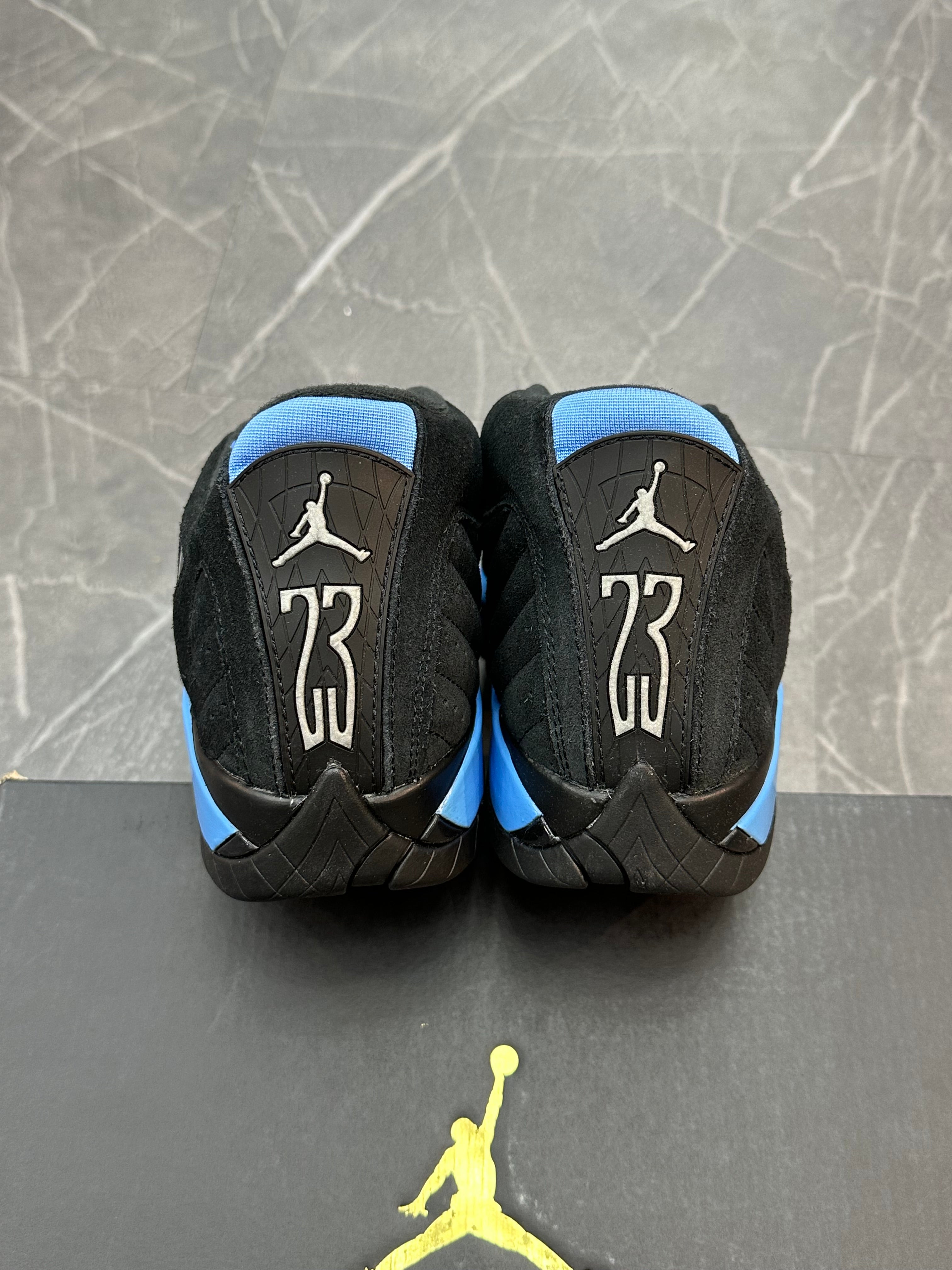 Jordan 14 “Black University Blue”