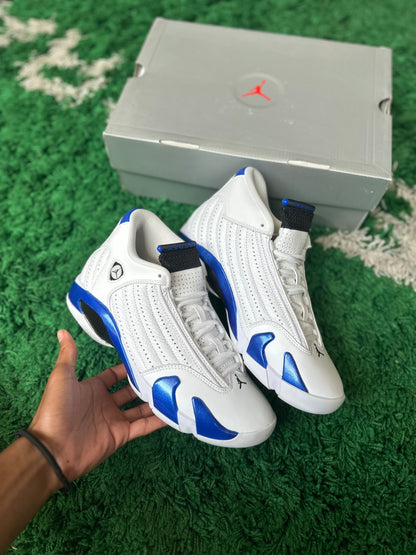 Jordan 14 “White Hyper Royal”