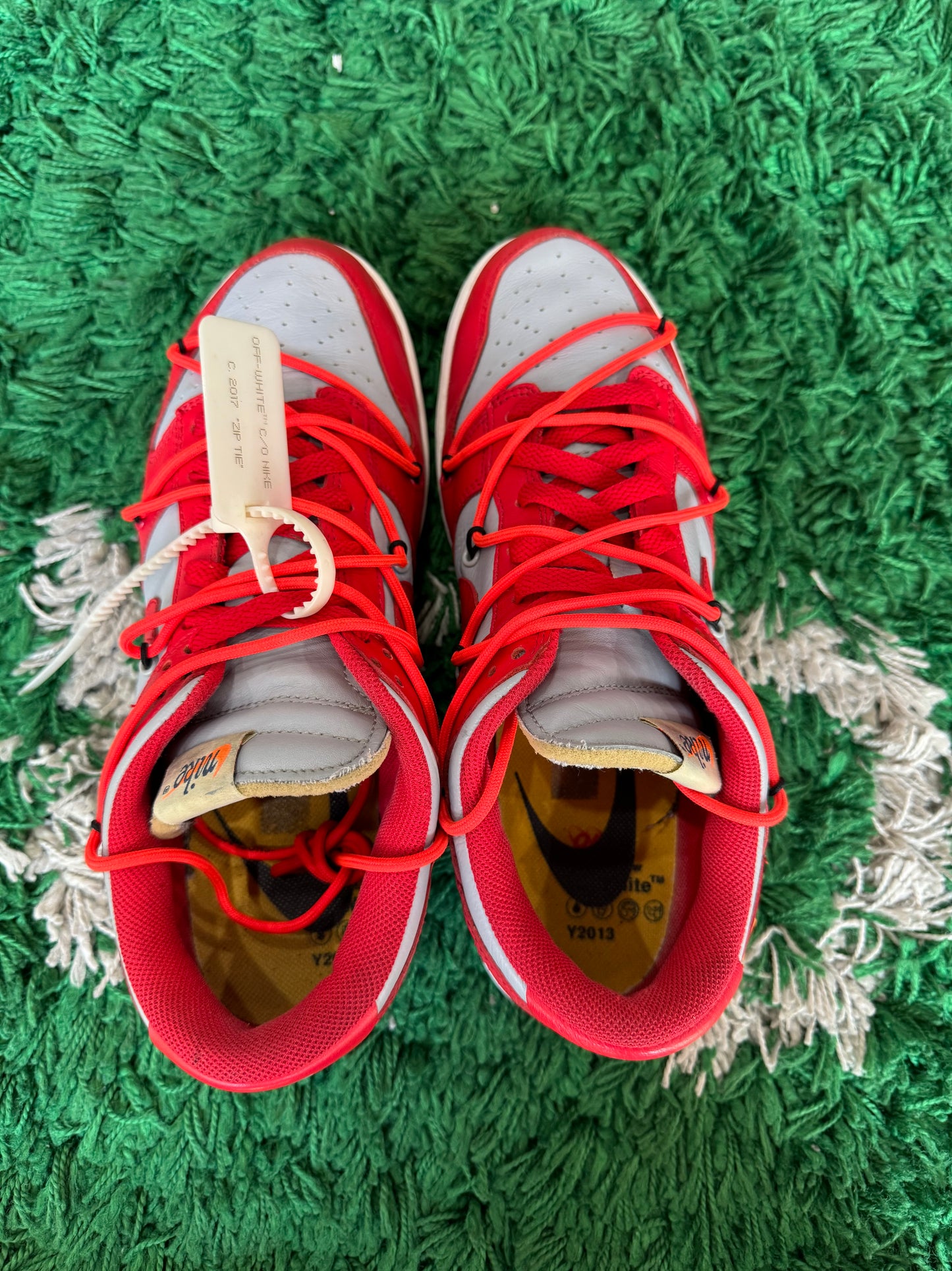 Off-White Dunk Low “University Red”