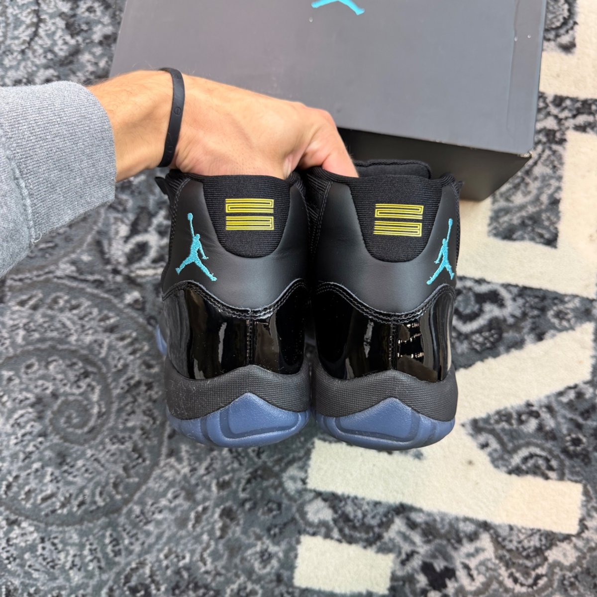 Jordan 11 Retro Gamma Blue (2025) - tag