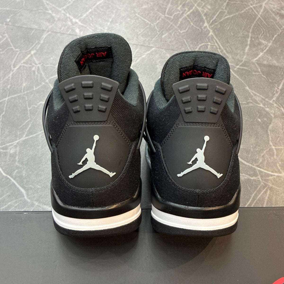 Jordan 4 Retro SE Black Canvas - Image 4