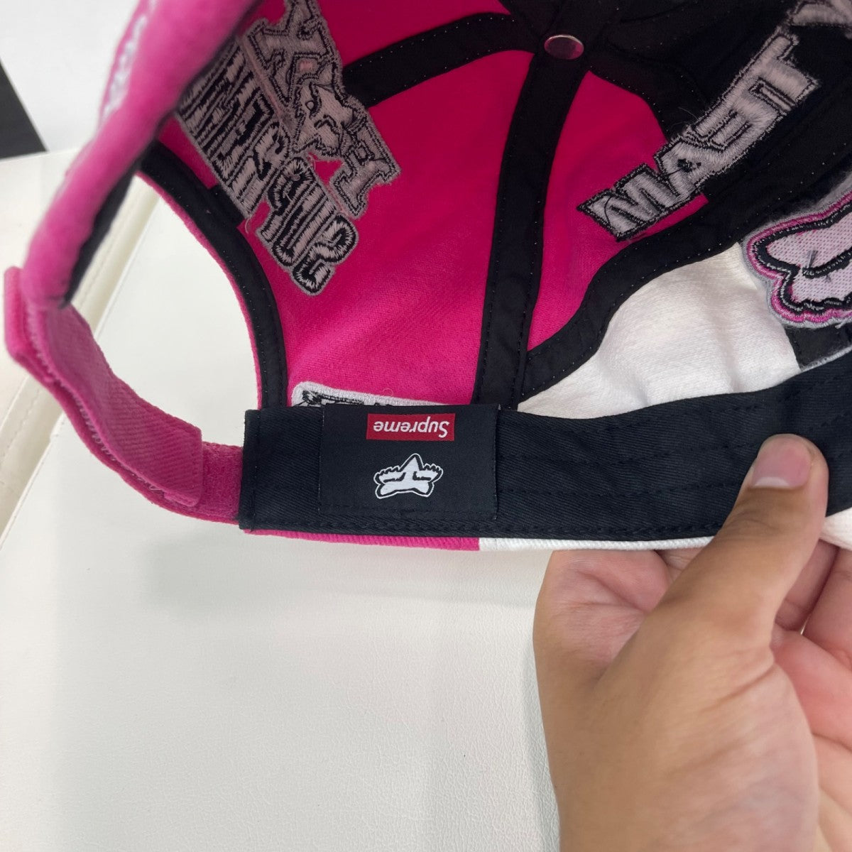 Supreme Fox Racing 6-Panel (FW25) White - Image 4