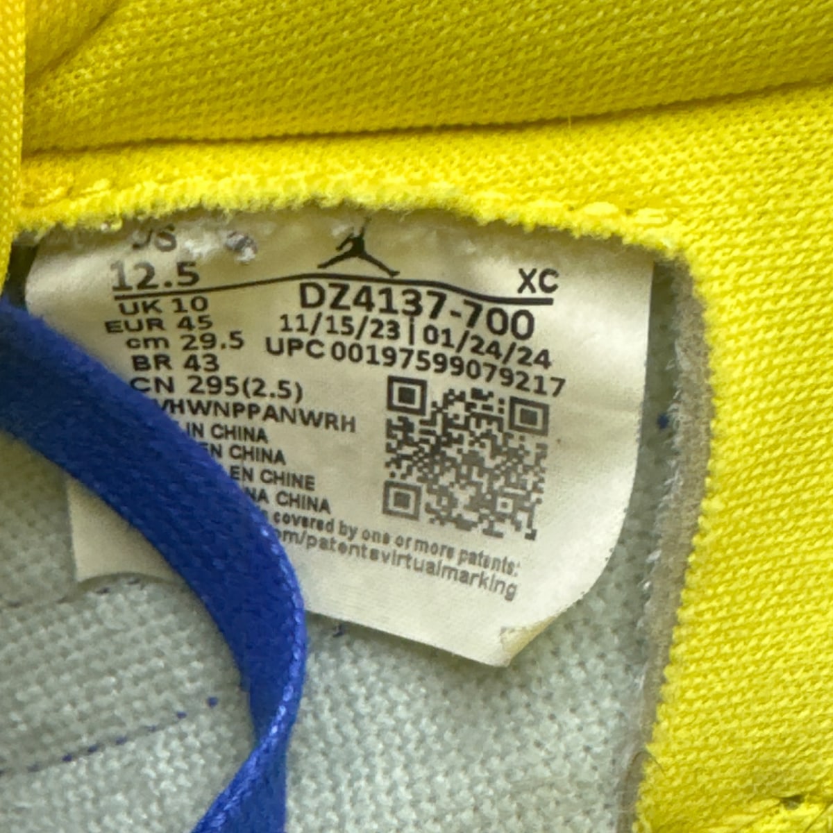 Jordan 1 Retro Low OG SP Travis Scott Canary (Women's) - Image 4