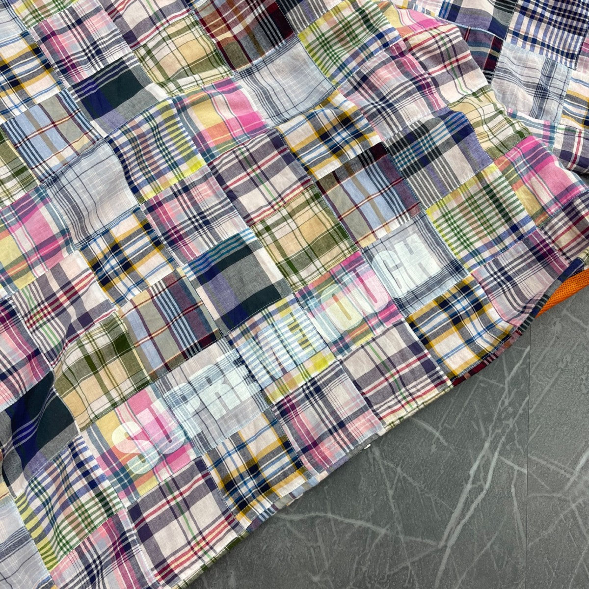 Supreme x Goodenough Patchwork Madras Hooded Jacket 'Multicolor' (Size XL) (Lightly Worn)