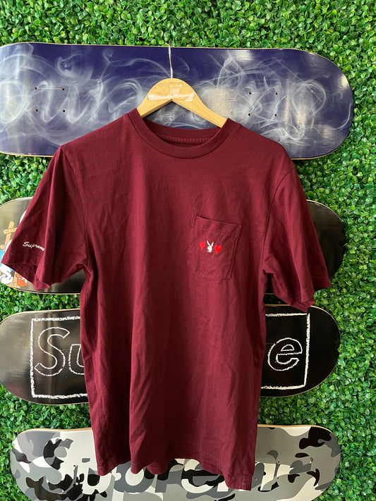 Supreme Playboi Pocket Tee “Red”