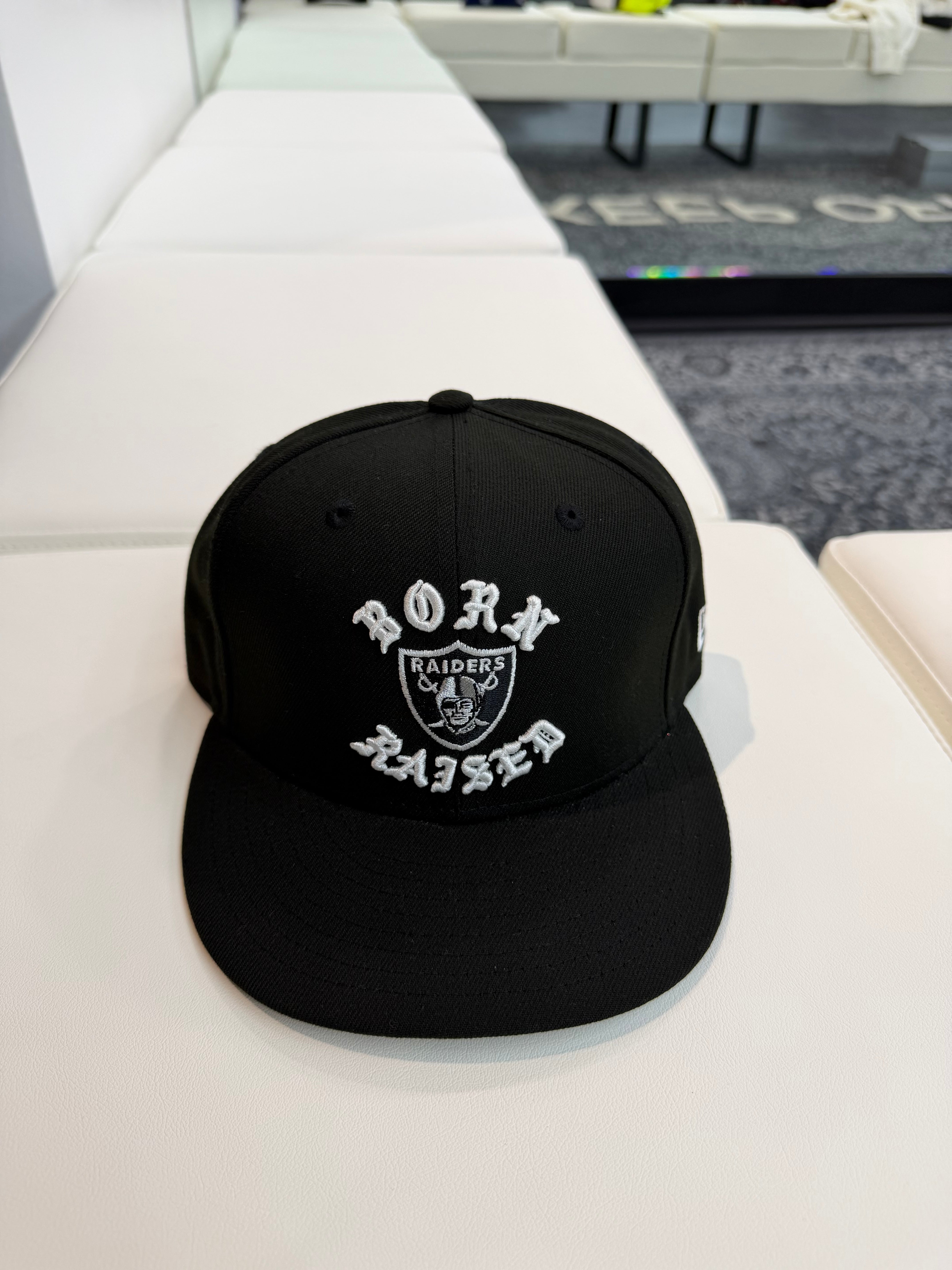 Born and Raised Hat “Raiders Black”
