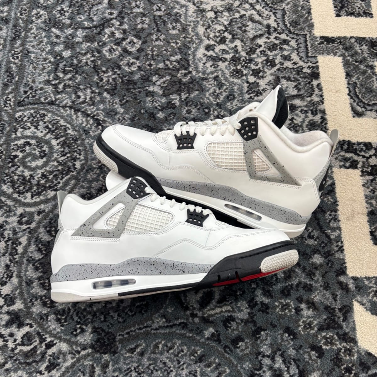 Jordan 4 Retro White Cement (2025) (Size 12.5) (VNDS)