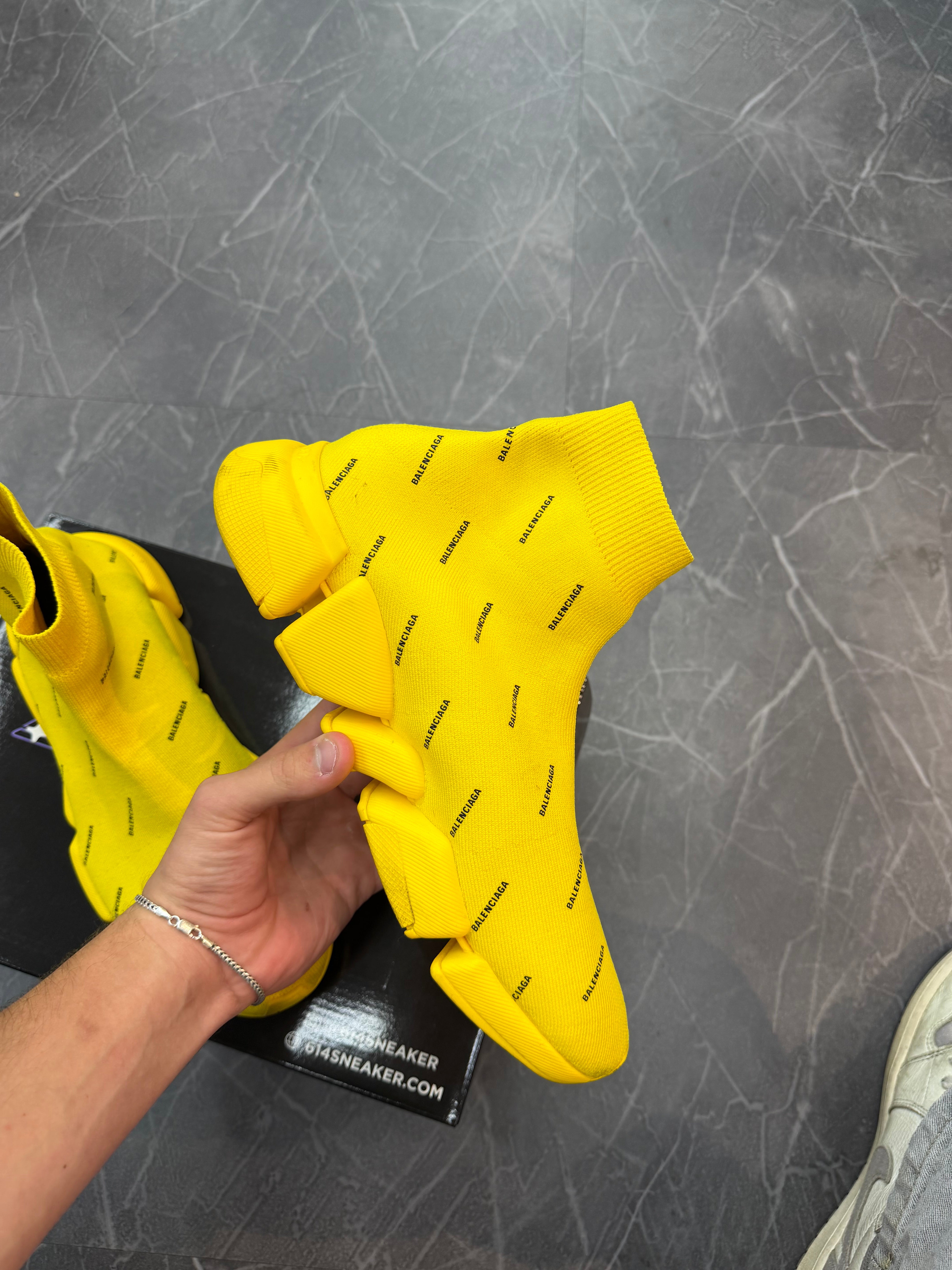 Balenciaga Speed / Sock Runner Yellow