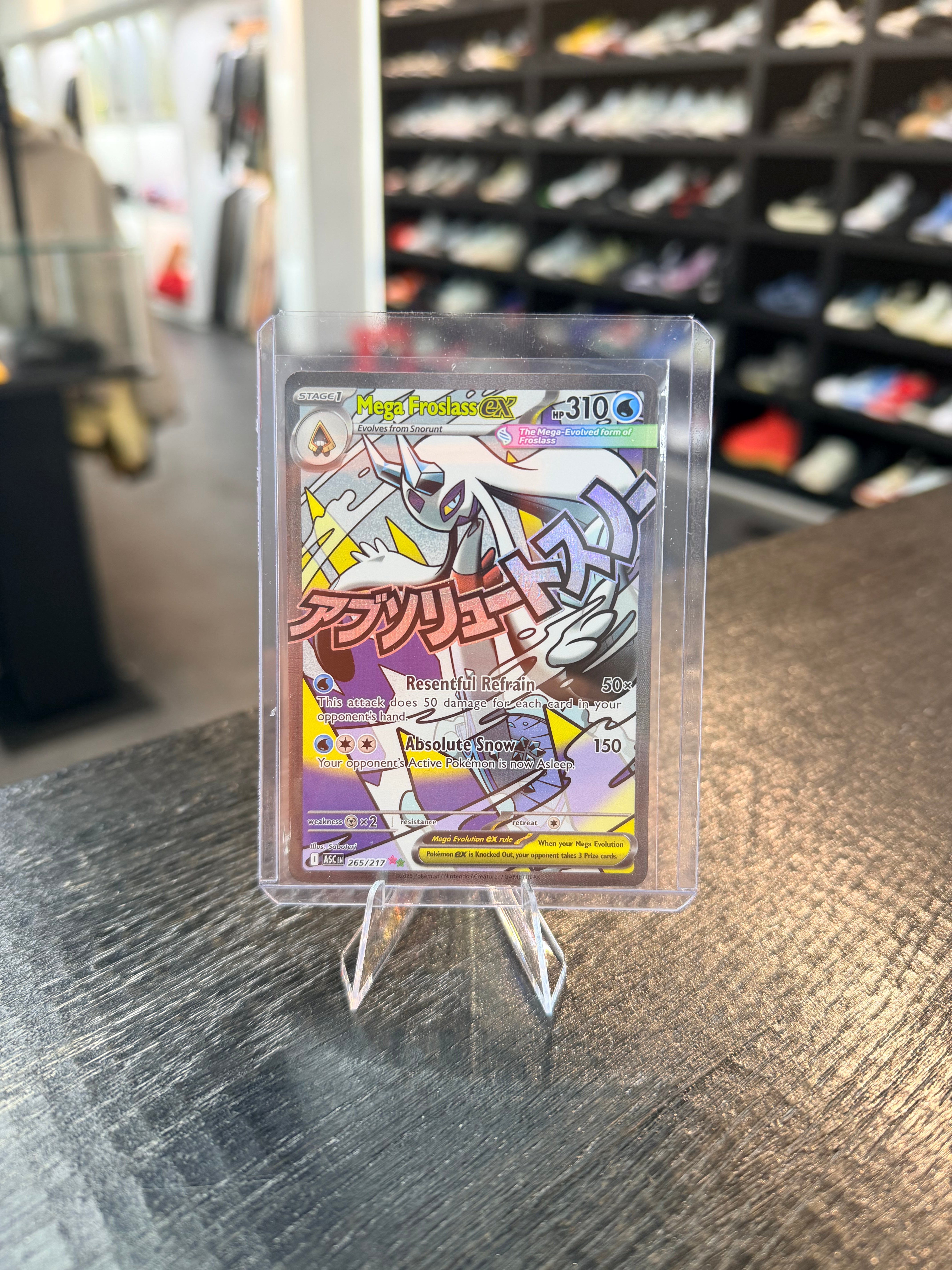 Mega Froslass Ex (265/217)