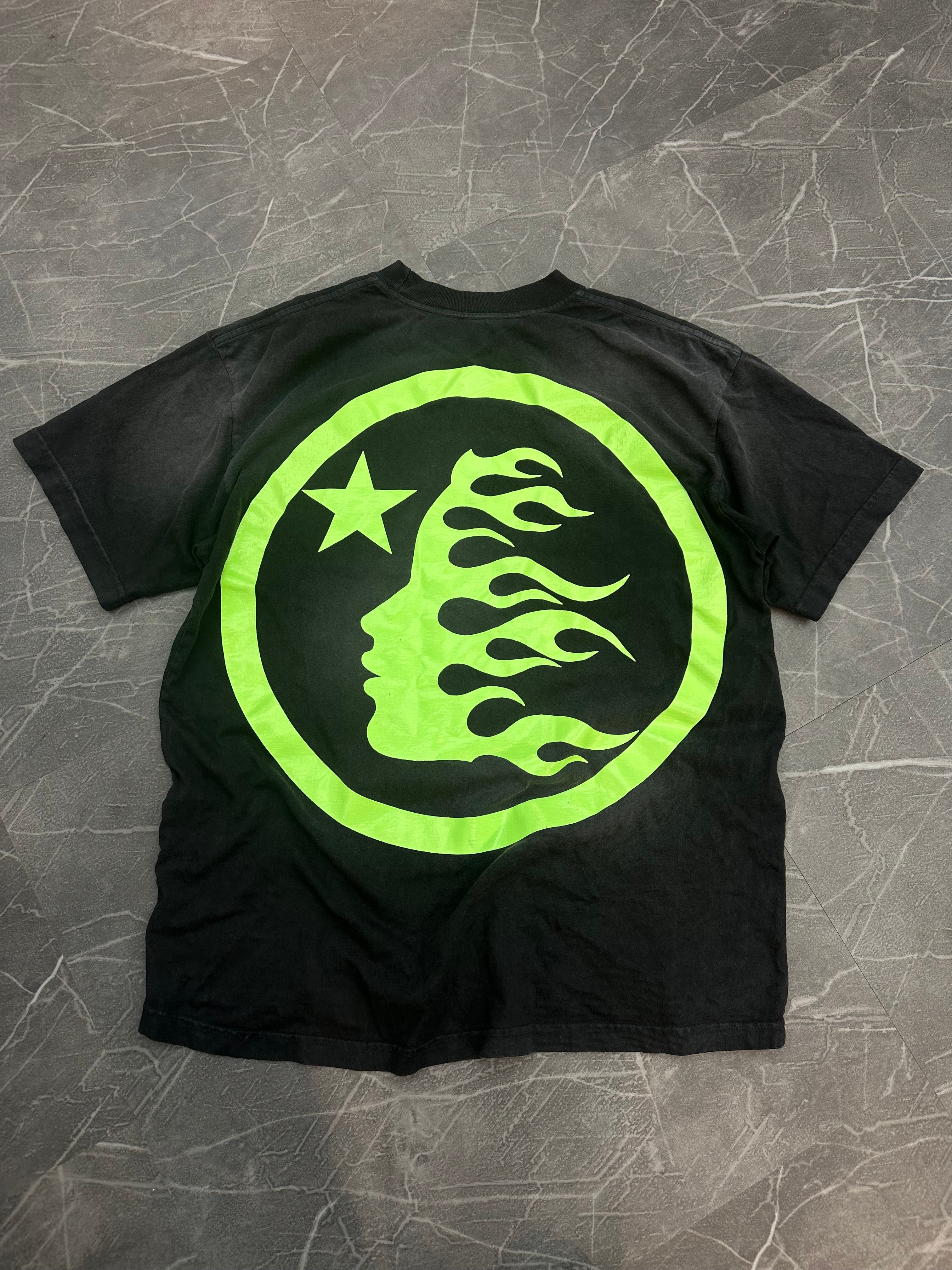 Hellstar Gel Logo Tee “Green”