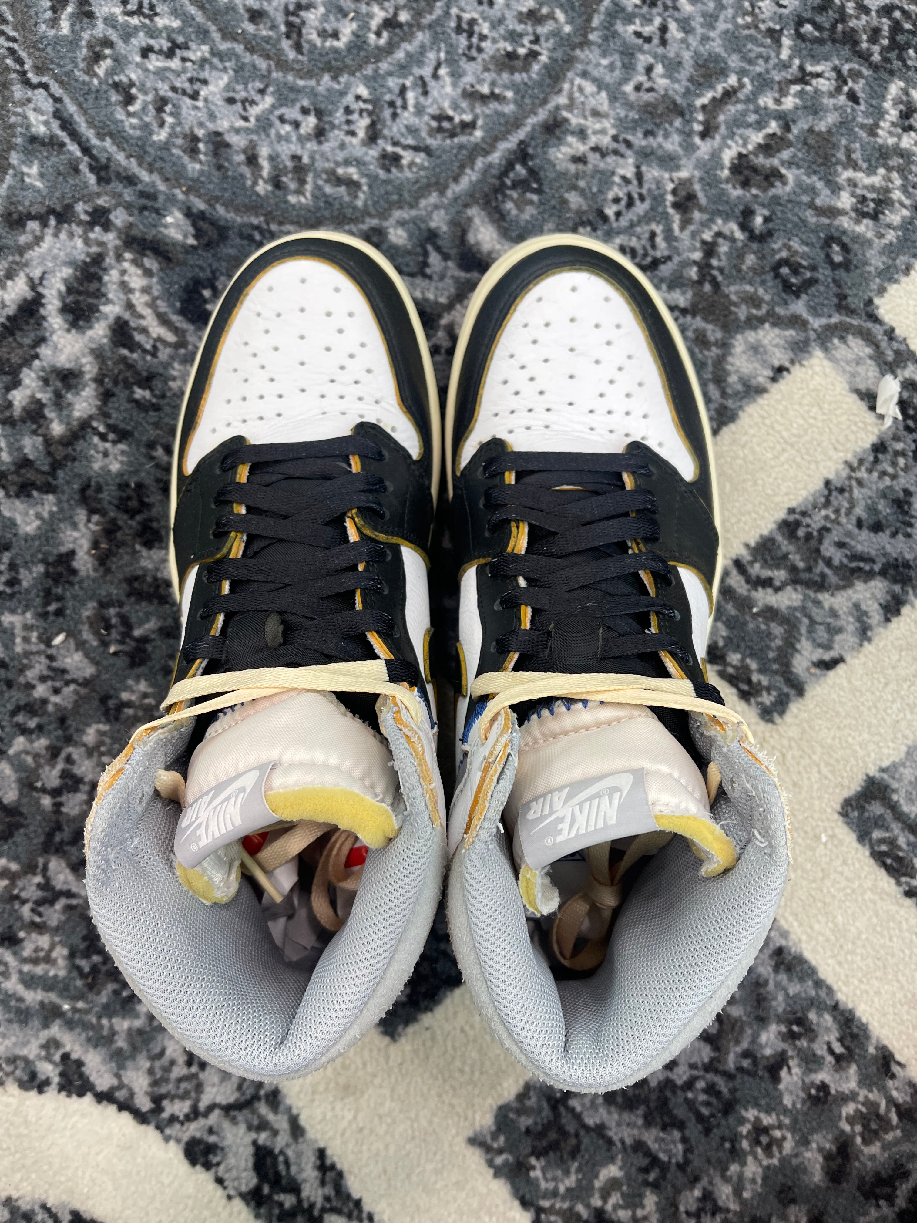 Jordan 1 High x Union LA “Black Toe”