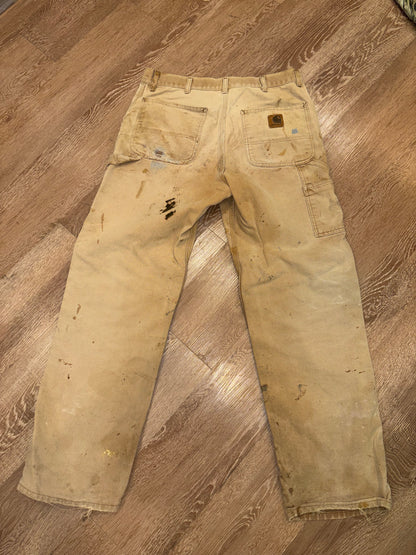 Painted Carhartt Work Pants (36 x 34)