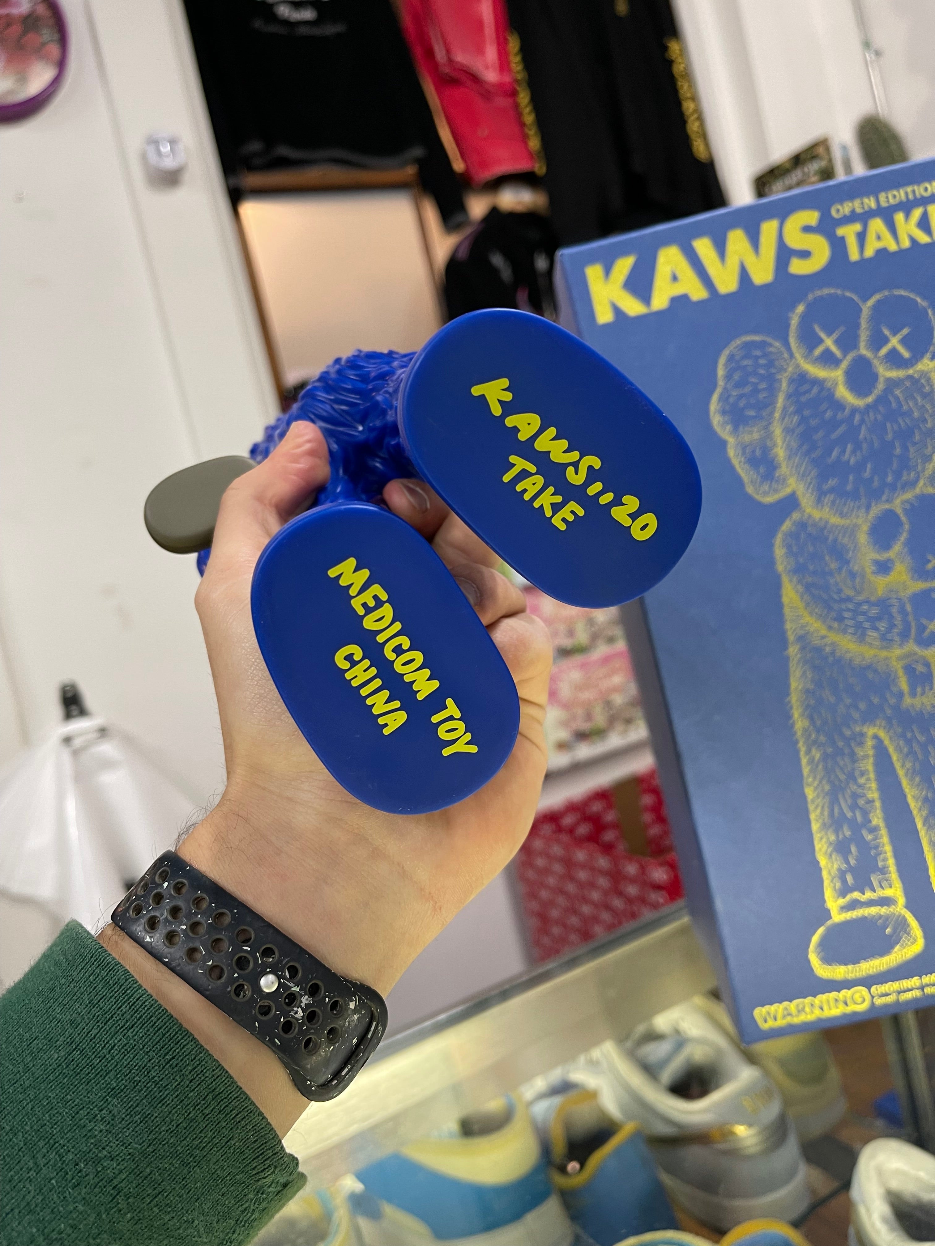Kaws Take Vinyl Figure “Blue”