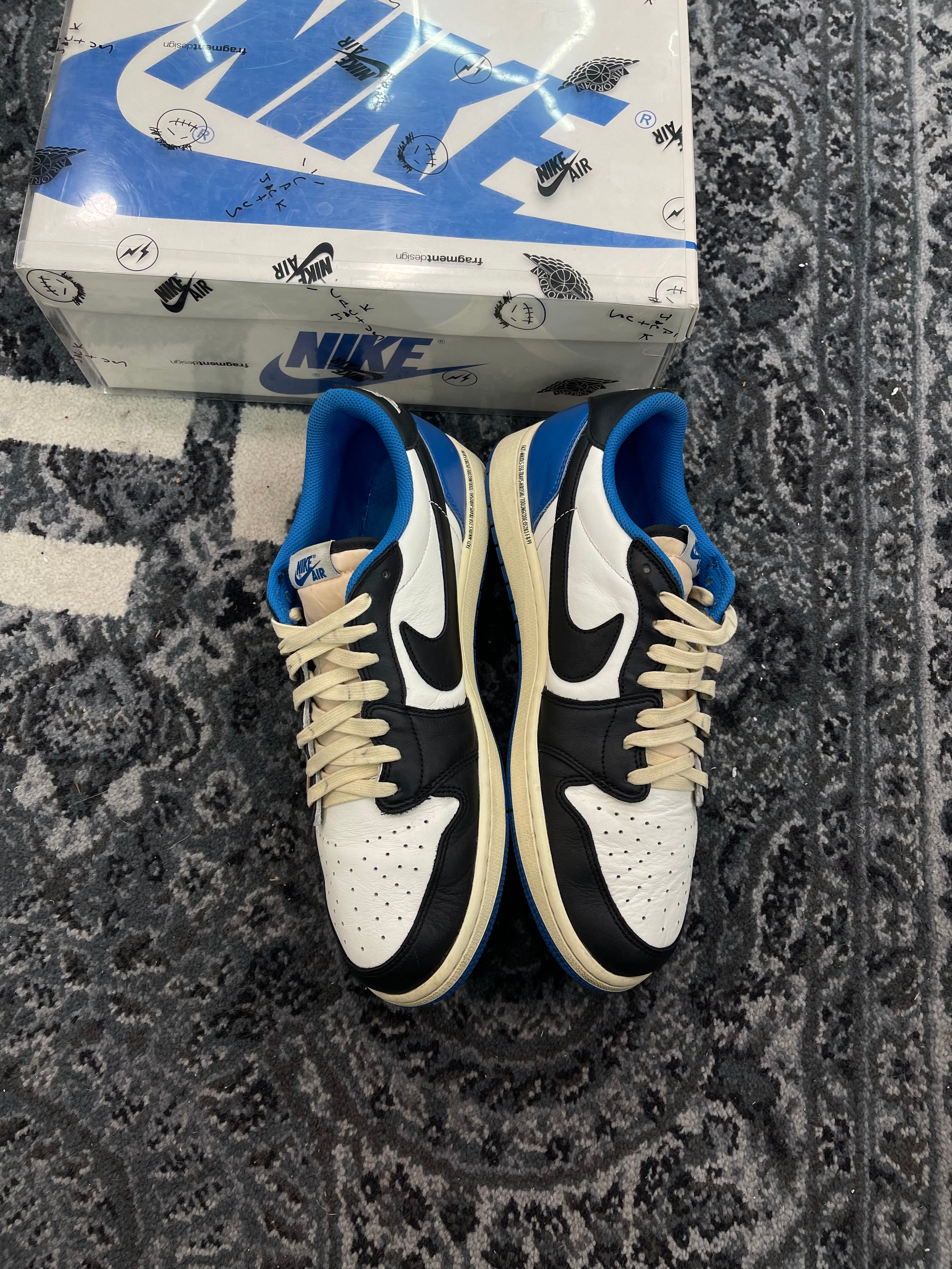 Jordan 1 Low x Travis Scott “Fragment”