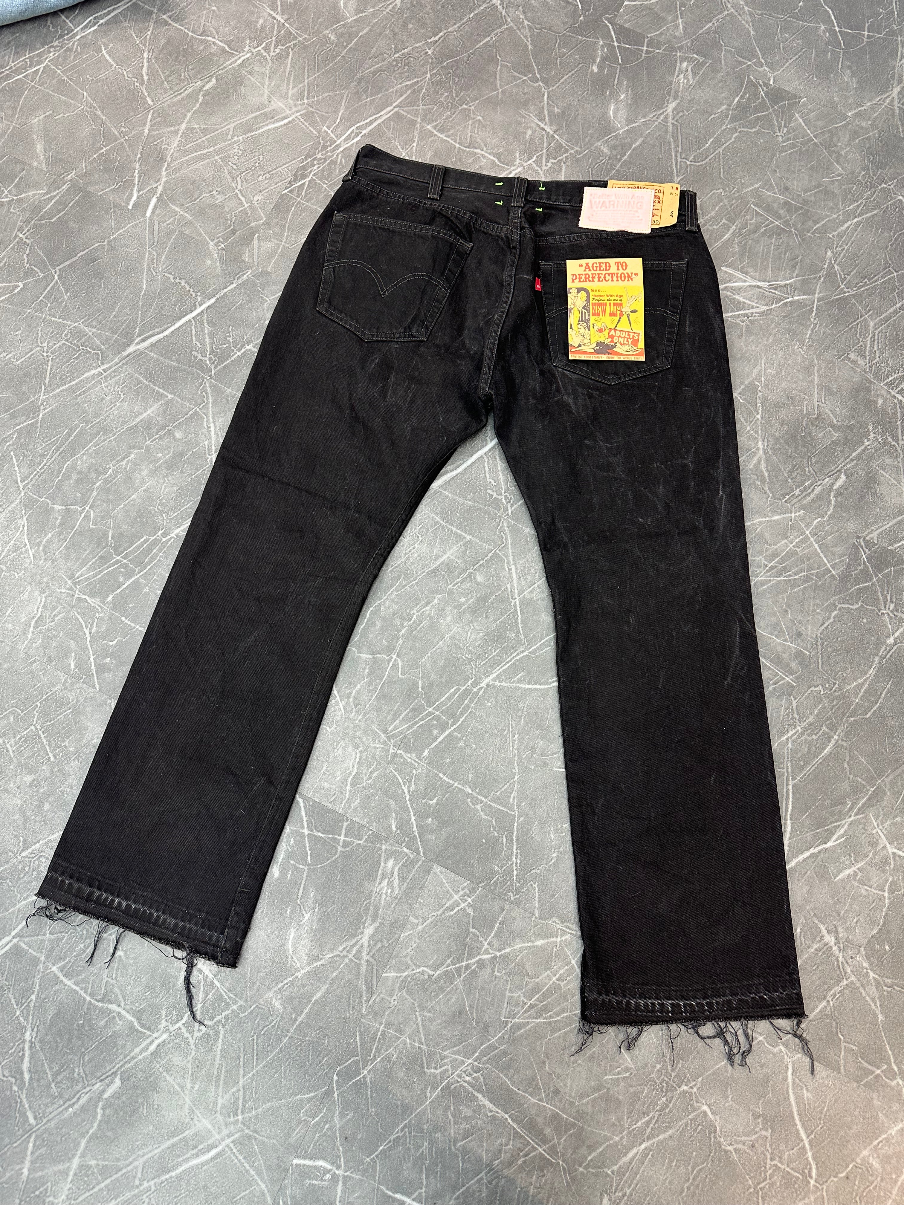 Better With Age Denim Black Jeans (38x32)