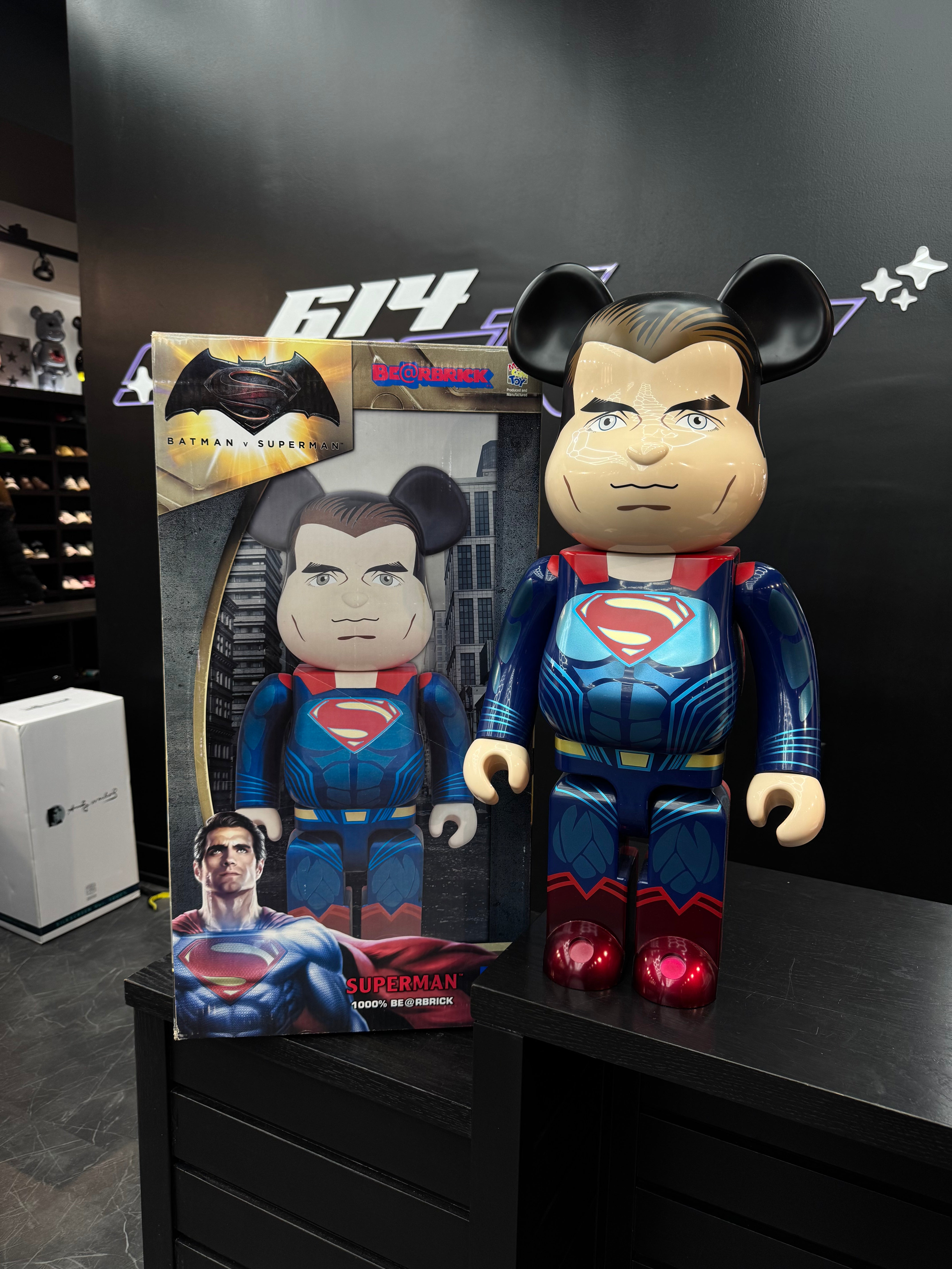 Bearbrick x Superman 1000%